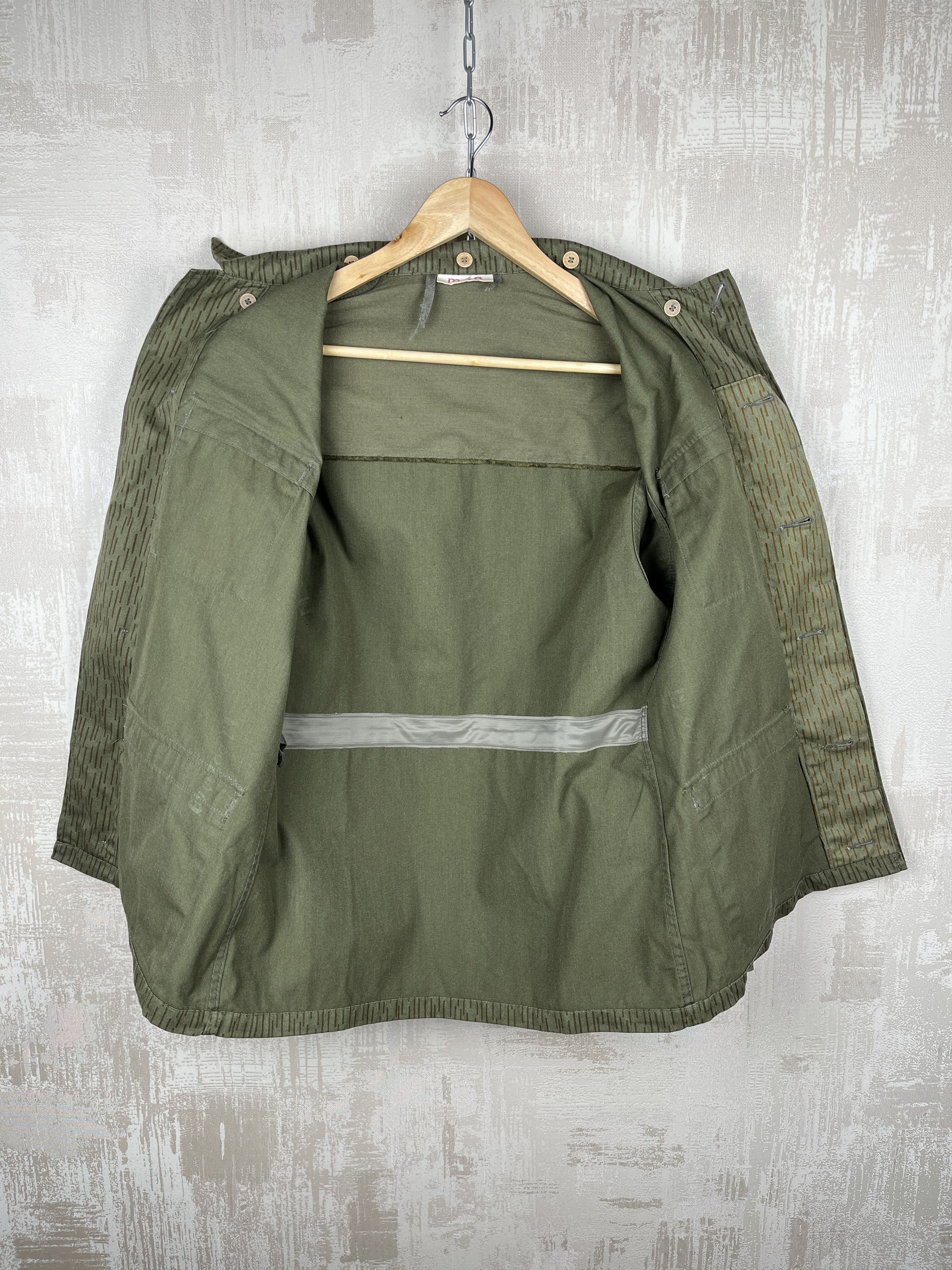 Vintage Vintage Military Army Field Jacket Dash Line Camouflage Size US S / EU 44-46 / 1 - 18 Thumbnail