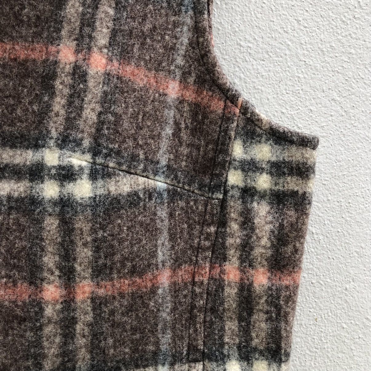 Burberry Burberry London Checked Novacheck Vest Wool Jacket Size M / US 6-8 / IT 42-44 - 9 Thumbnail