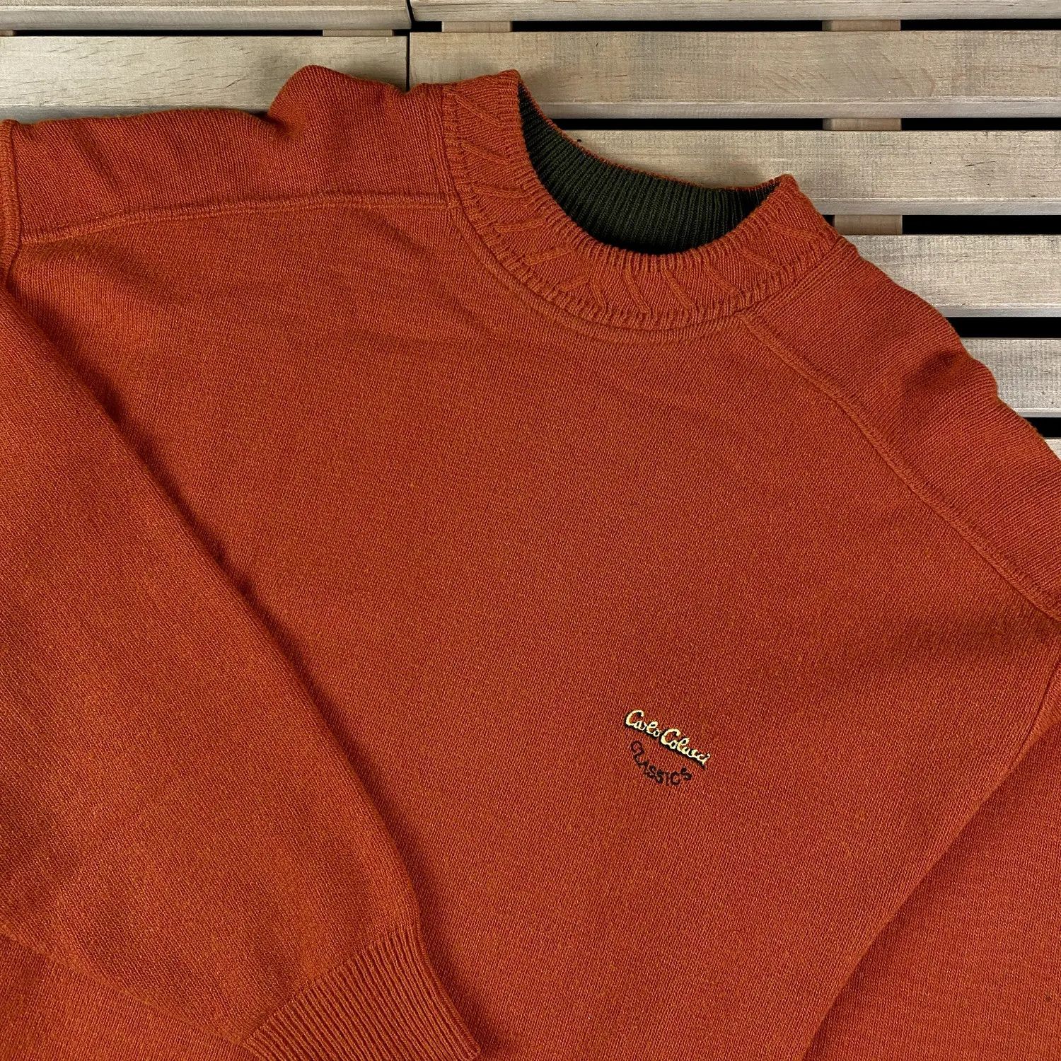 Carlo Colucci Mens Sweater Pullover Carlo Colucci Vintage Size 56 Size US XL / EU 56 / 4 - 2 Thumbnail
