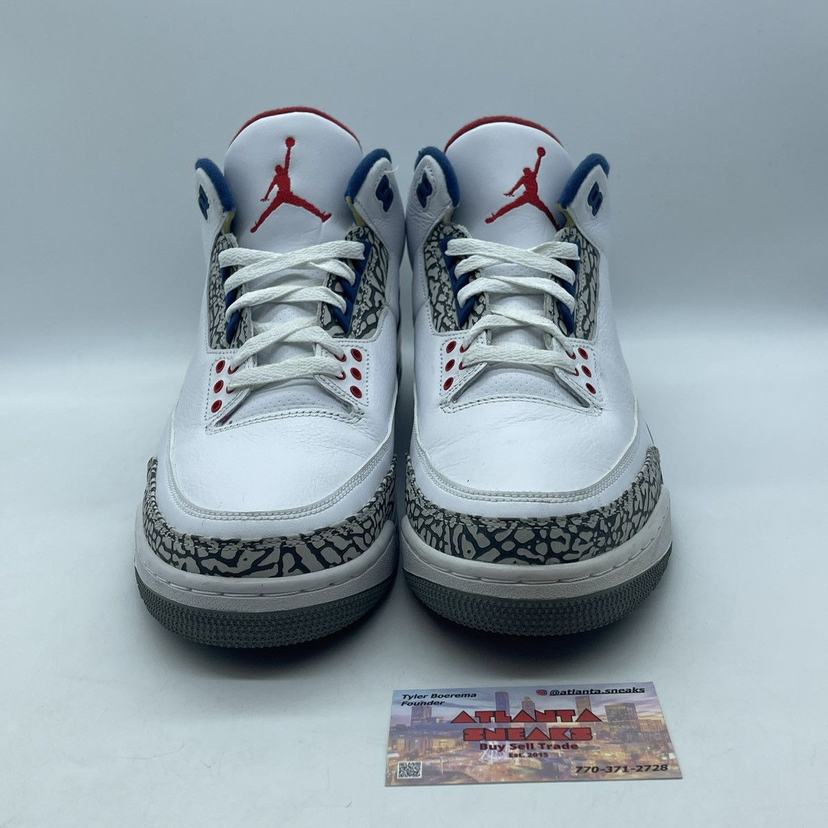 Jordan Brand Air Jordan 3 true blue Size US 12 / EU 45 - 2 Thumbnail