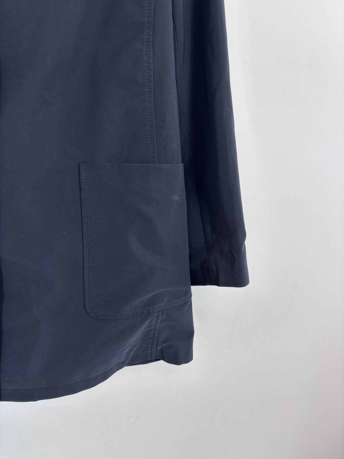 Prada Prada Men’s Navy Blue Stretch Trench Coat Chore Jacket Size US S / EU 44-46 / 1 - 6 Thumbnail