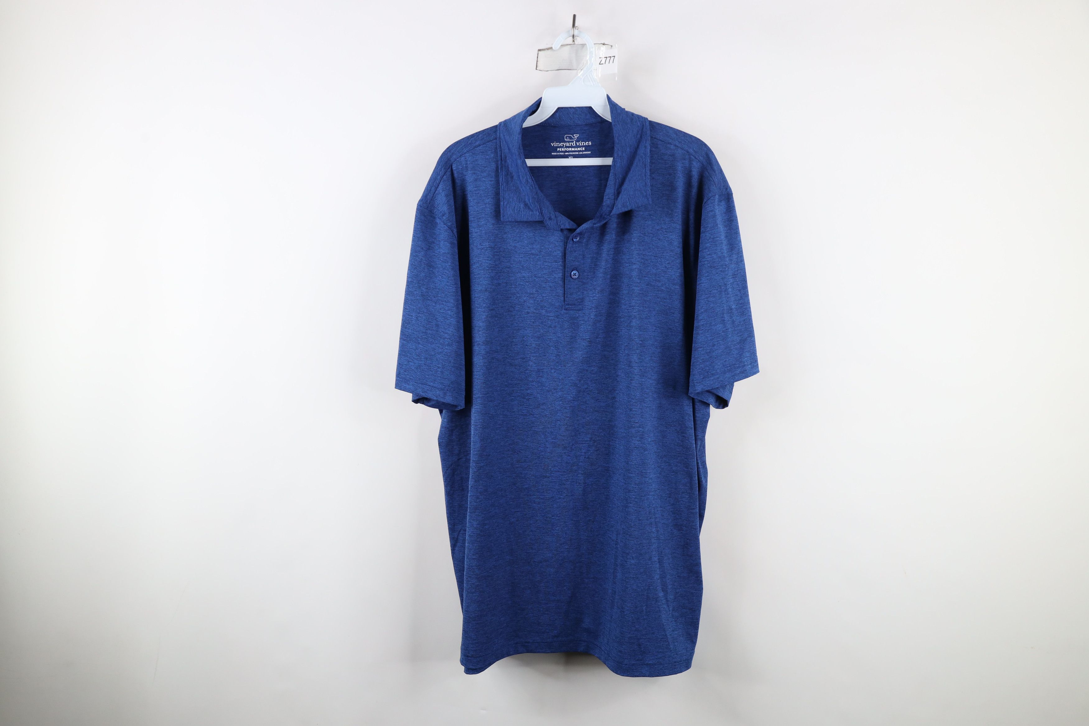 Vineyard Vines × Vintage Vineyard Vines Performance Short Sleeve Golf Polo Shirt Blue Size US XL / EU 56 / 4 - 1 Thumbnail