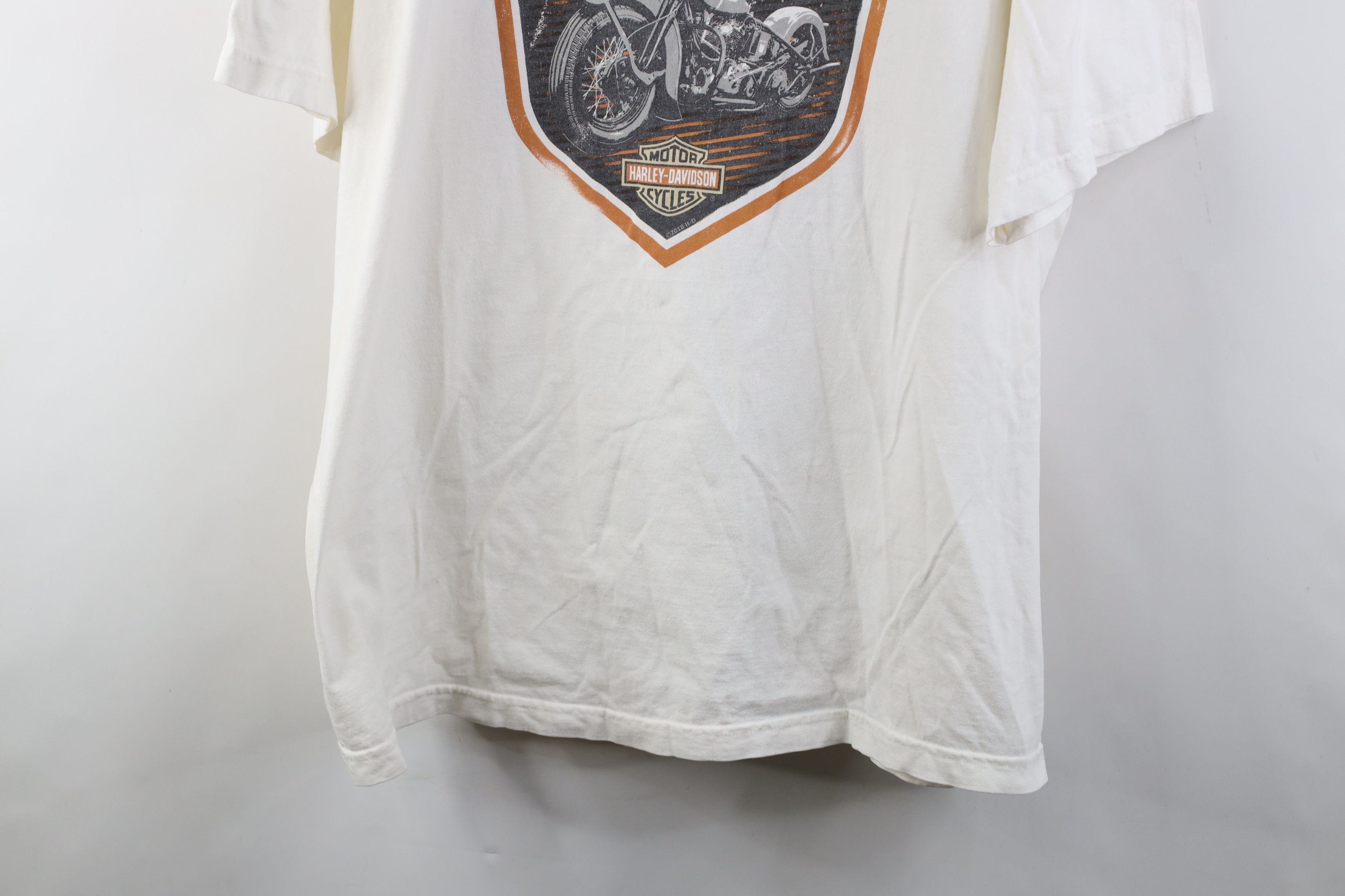 Harley Davidson Vintage Y2K Harley Davidson Big Boston Short Sleeve T-Shirt Size US XXL / EU 58 / 5 - 3 Thumbnail