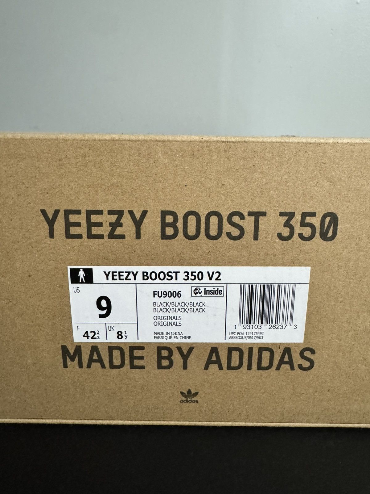 Adidas × Kanye West × Yeezy Yeezy Boost 350 V2 “Black” Size US 9 / EU 42 - 12 Thumbnail
