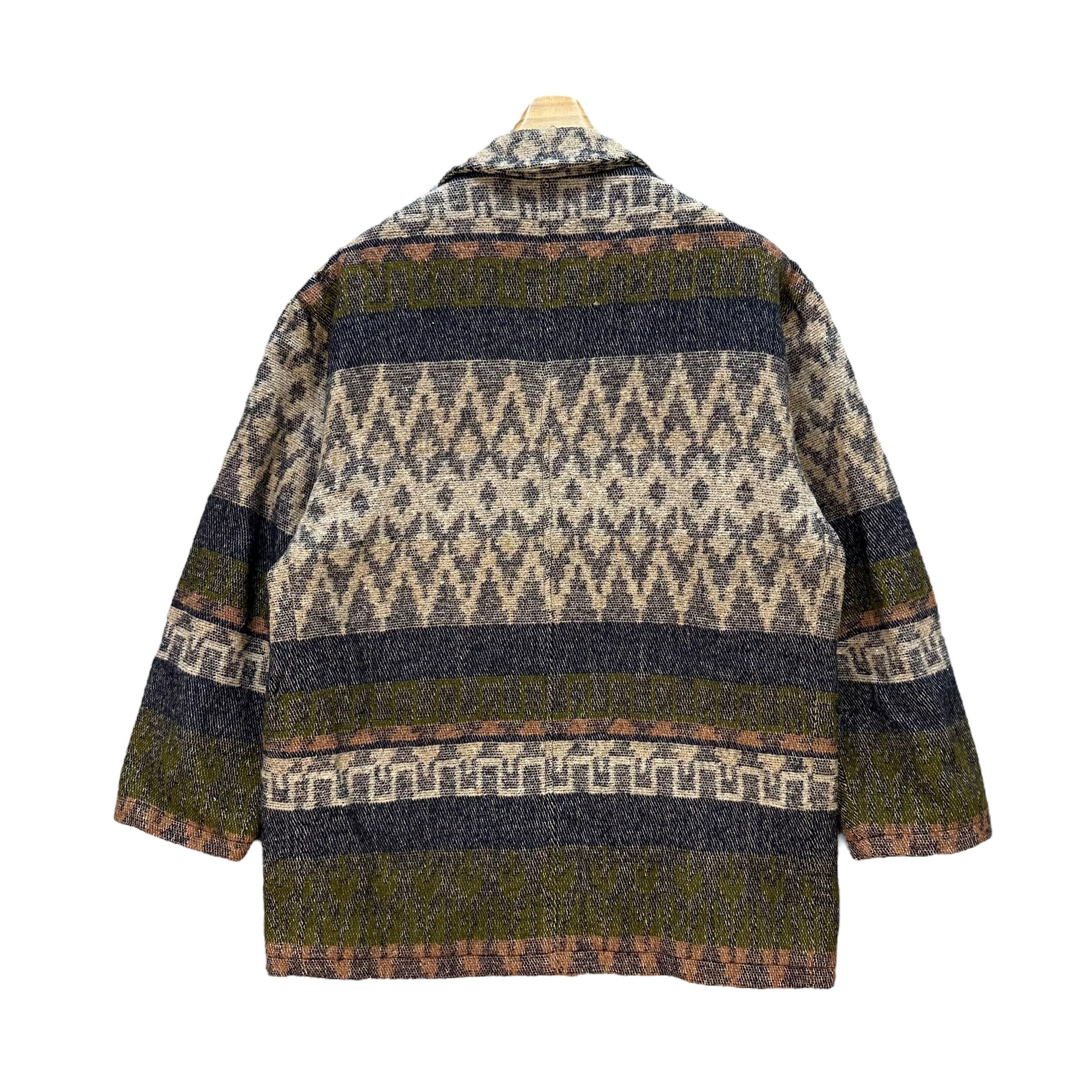 90's TREK & TRAVEL Fullprint Casual Jacket #A37-0853