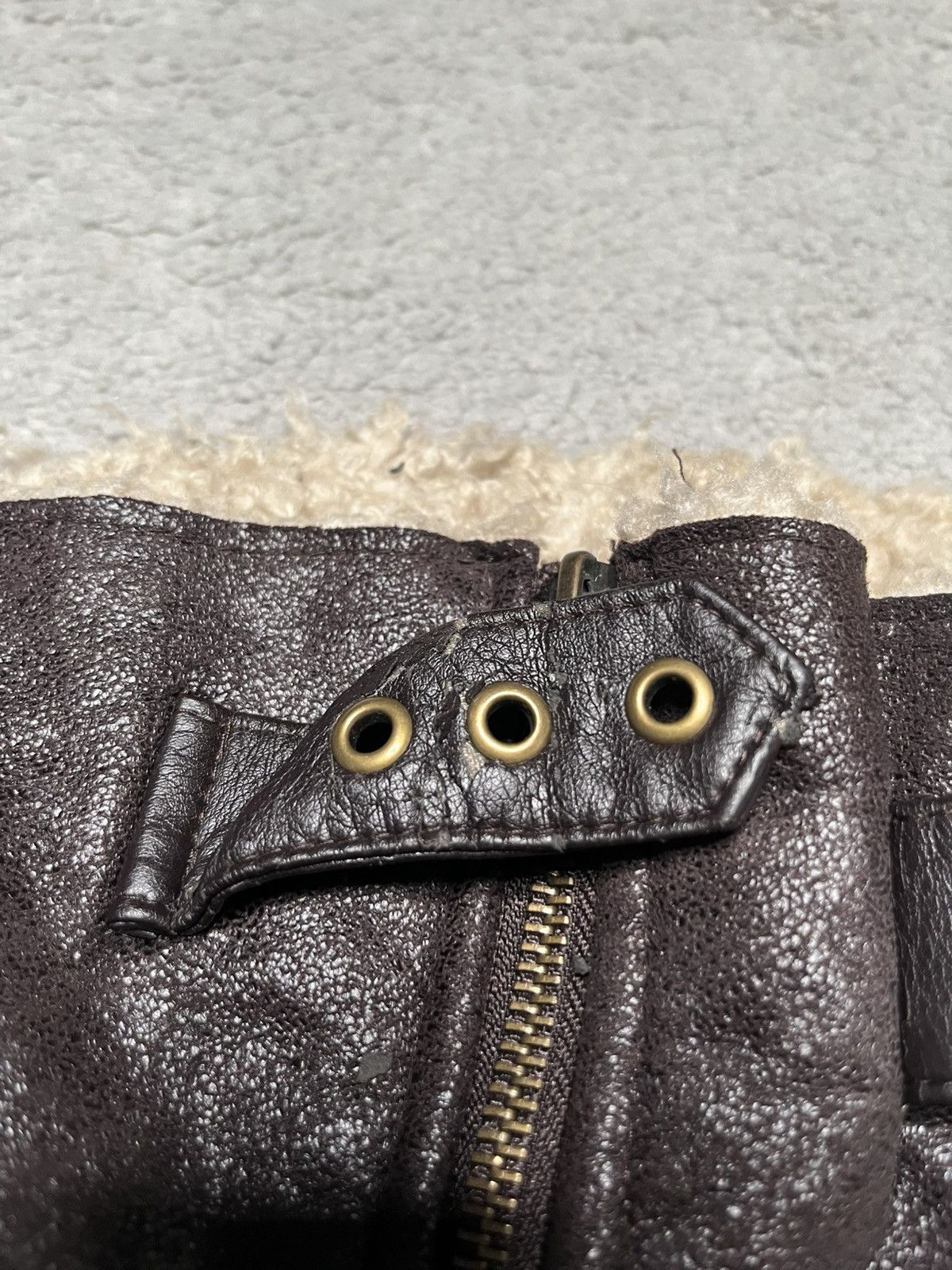 Vintage Vintage Y2K Basic Light Jacket Fake Leather Avant Garde Size M / US 6-8 / IT 42-44 - 9 Thumbnail