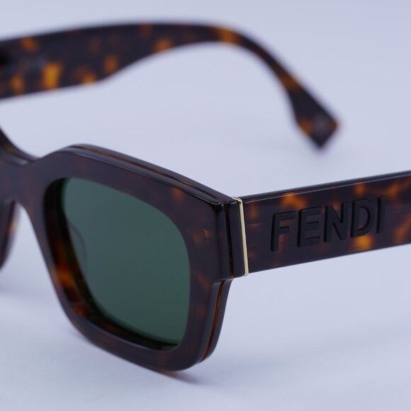 Fendi 🕶️ New Fendi FE40119I 54N Sunglasses - Dark Havana Frame Size ONE SIZE - 9 Thumbnail