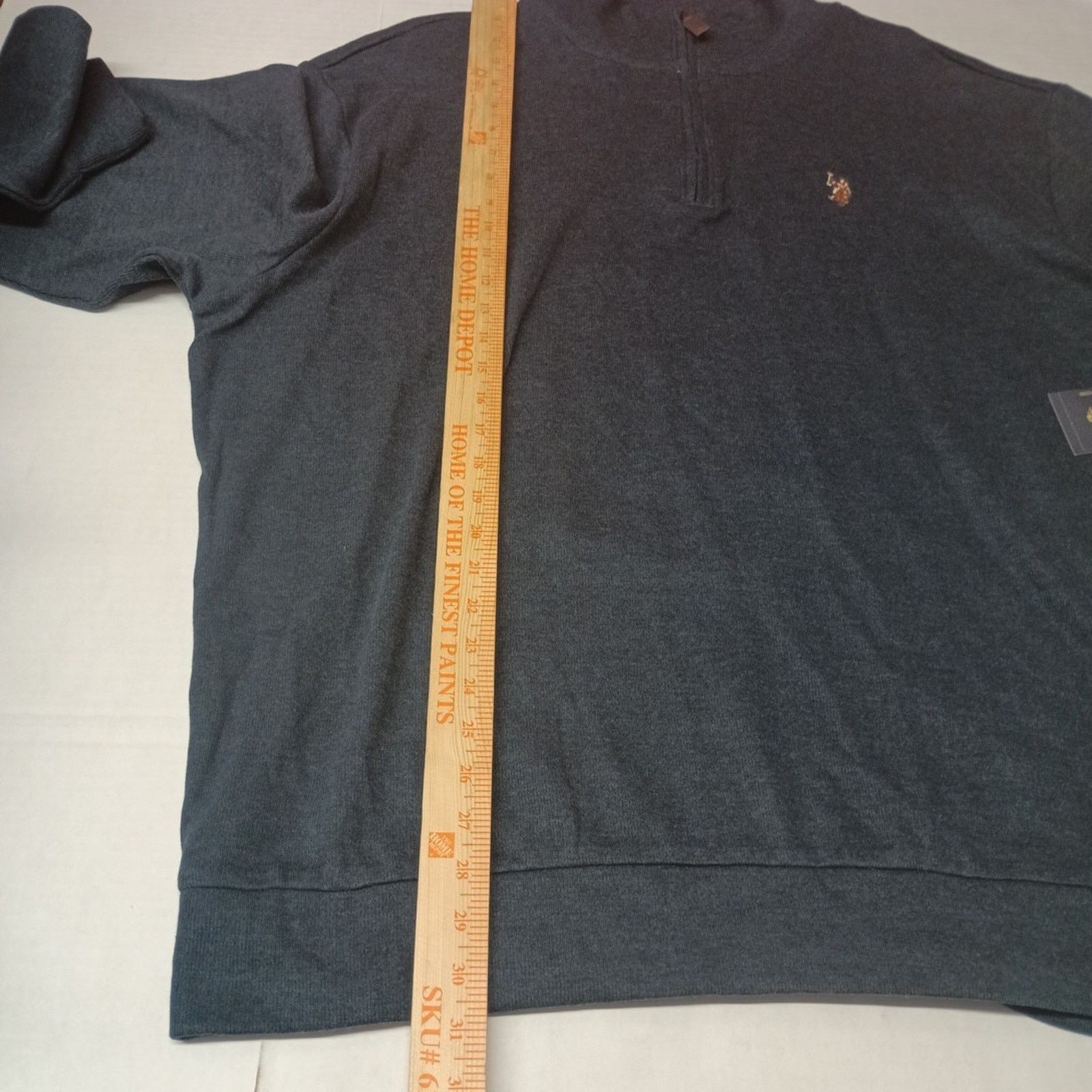 U.S. Polo Assn. U.S. Polo Assn. Sweater Men's Size 3XL Peacoat Heather Size US XXL / EU 58 / 5 - 6 Thumbnail