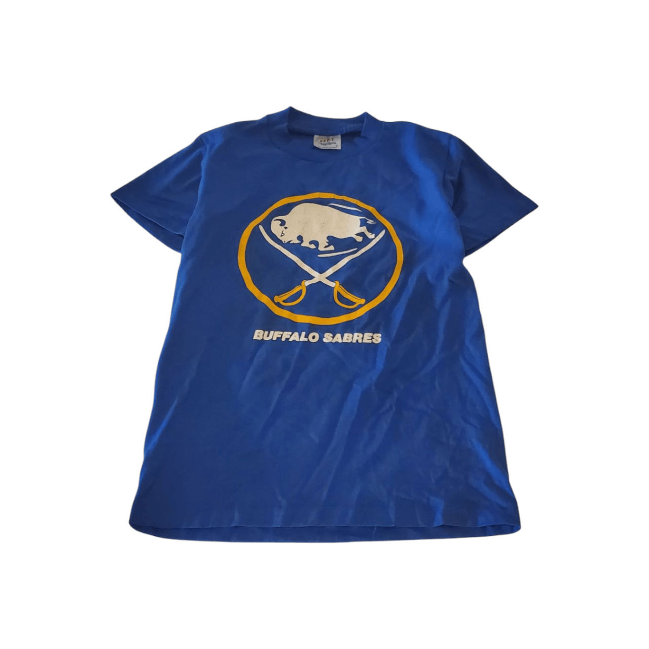 NHL × Vintage 90s Buffalo Sabres T-Shirt Size US S / EU 44-46 / 1 - 1 Thumbnail