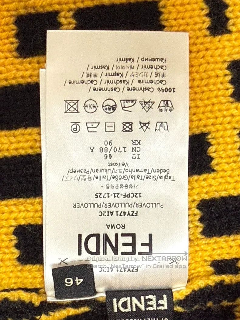 Fendi Fendi Sweatshirt Size US S / EU 44-46 / 1 - 6 Thumbnail