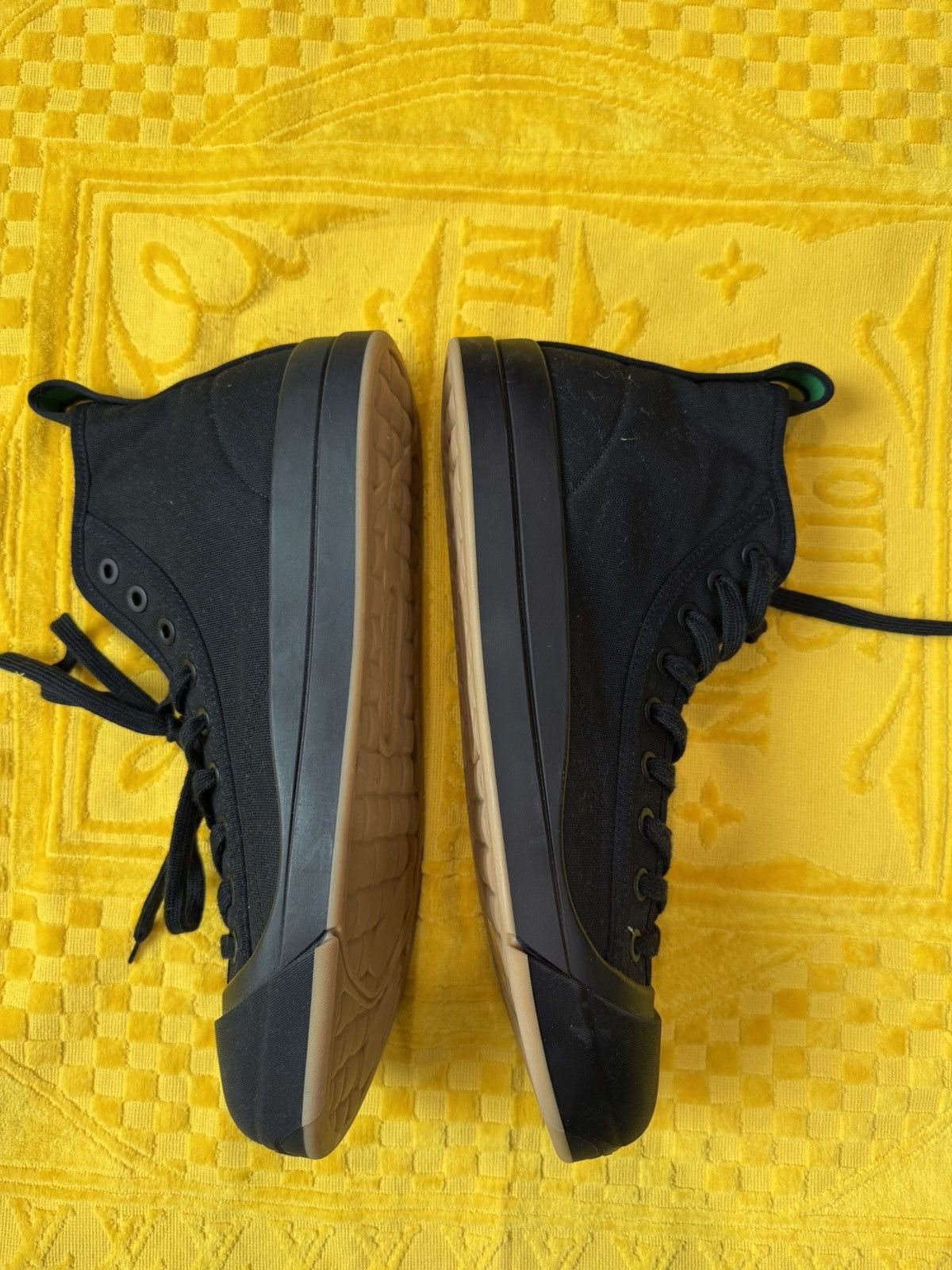 Bottega Veneta Bottega Veneta - High-top Fabric Sneakers Size US 13 / EU 46 - 6 Thumbnail