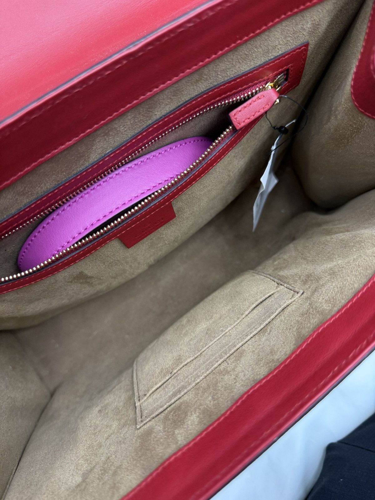 Gucci Gucci GG Supreme Handbag Shoulder Bag Padlock Purse $2300 Size ONE SIZE - 14 Thumbnail