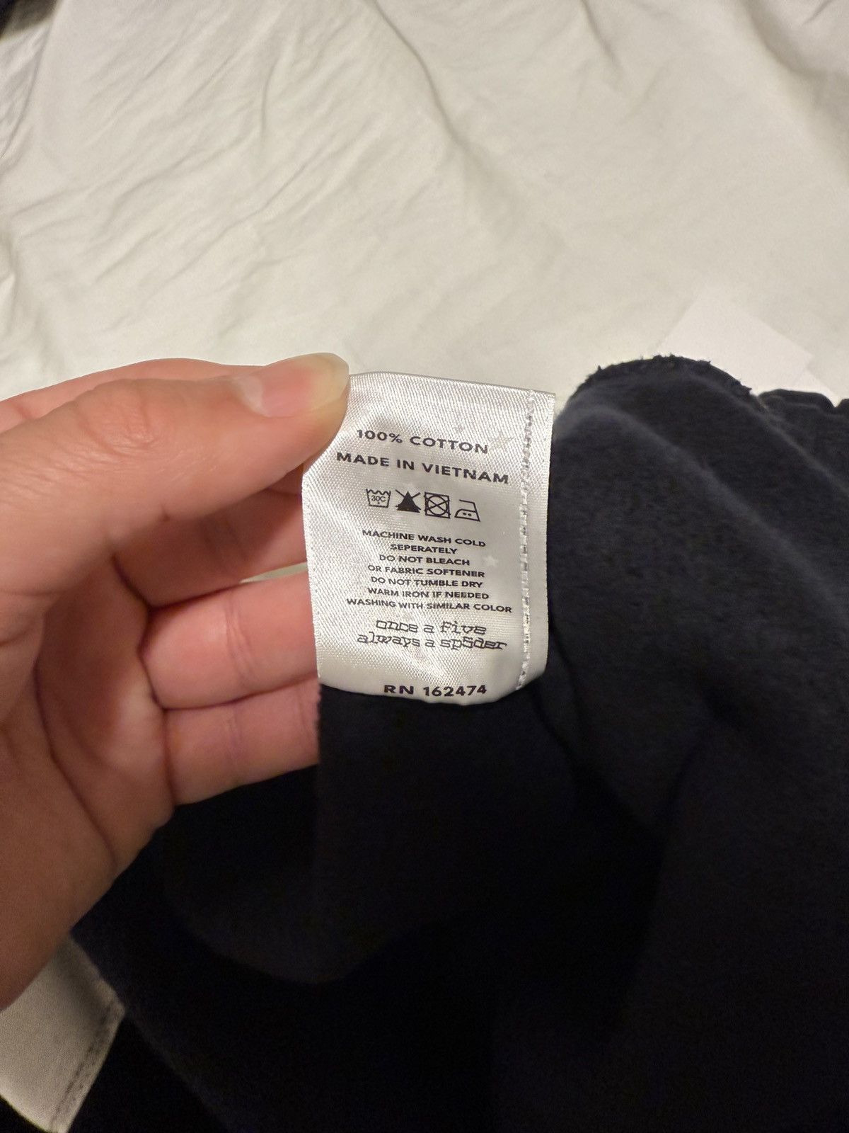 Sp5der Sp5der V2 punk sweat shorts ‘black’ Size US 31 - 5 Thumbnail