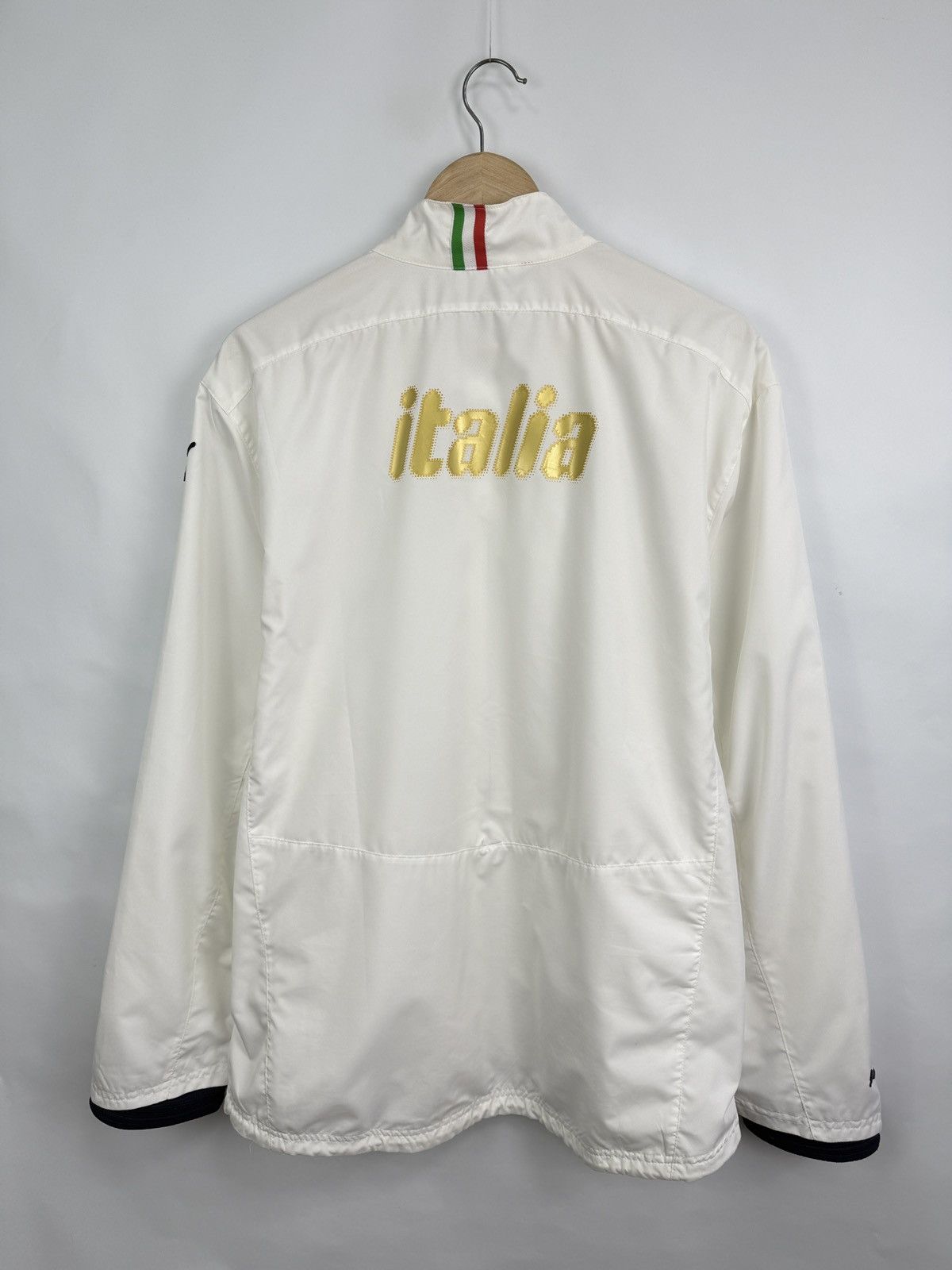 Puma 🇮🇹 Vintage Y2K Puma Italy Soccer Jersey Zip Jacket Retro Size US XL / EU 56 / 4 - 11 Thumbnail