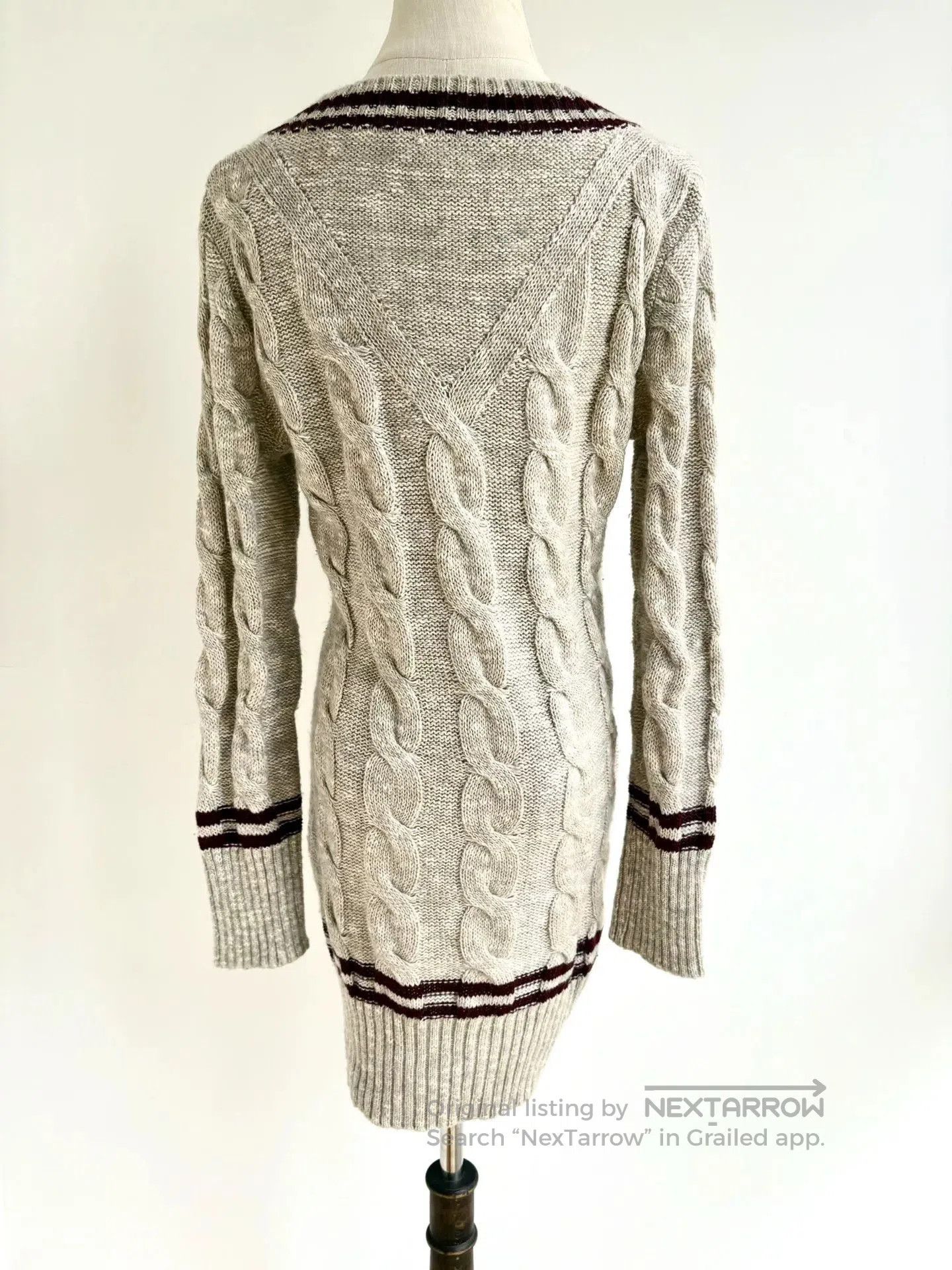 Vivienne Westwood Vivienne Westwood Vintage Preppy Cable Knit Dress. Size M / US 6-8 / IT 42-44 - 4 Thumbnail