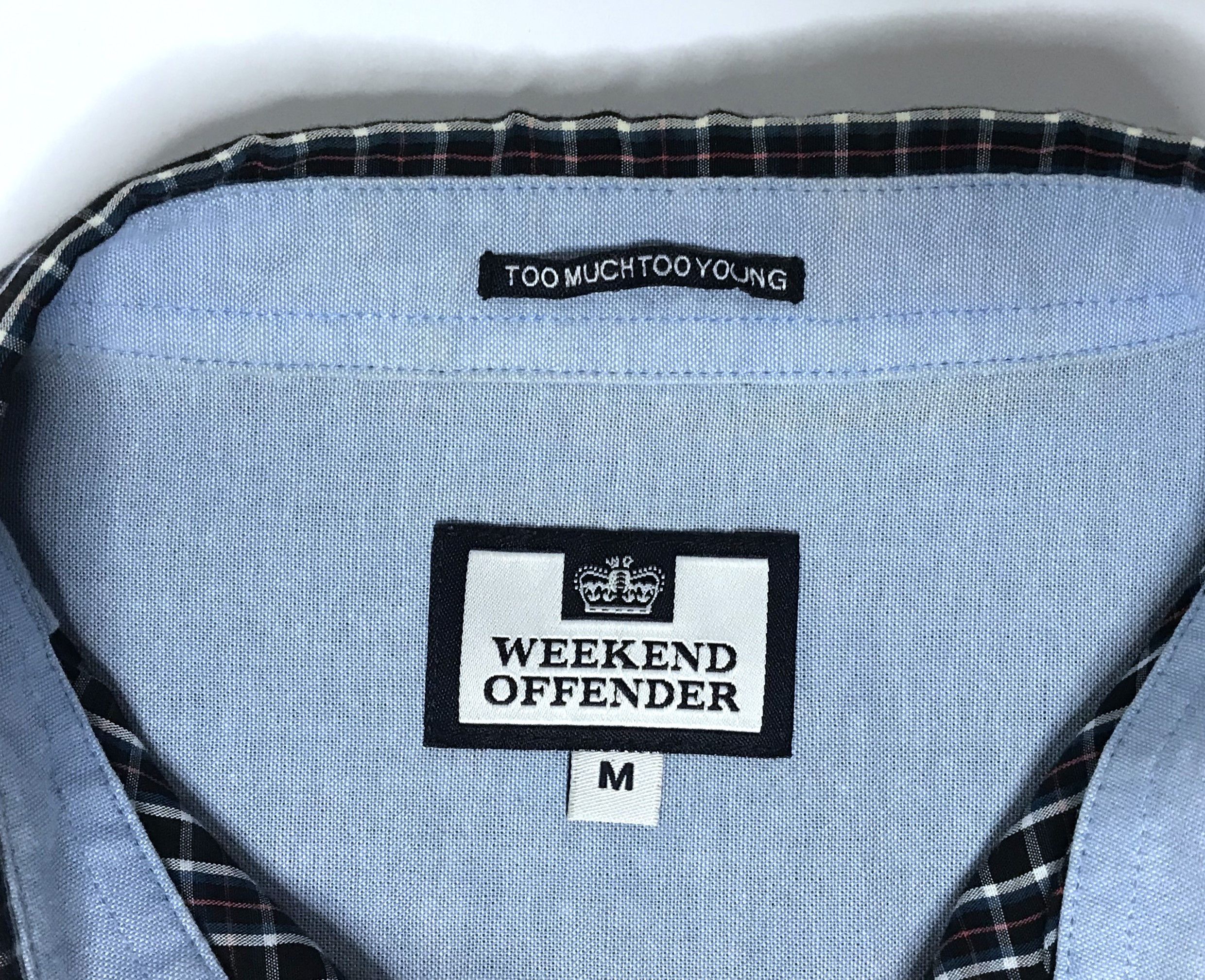 Weekend Offender Weekend Offender Mens Checked Shirt Size M Size US M / EU 48-50 / 2 - 5 Thumbnail