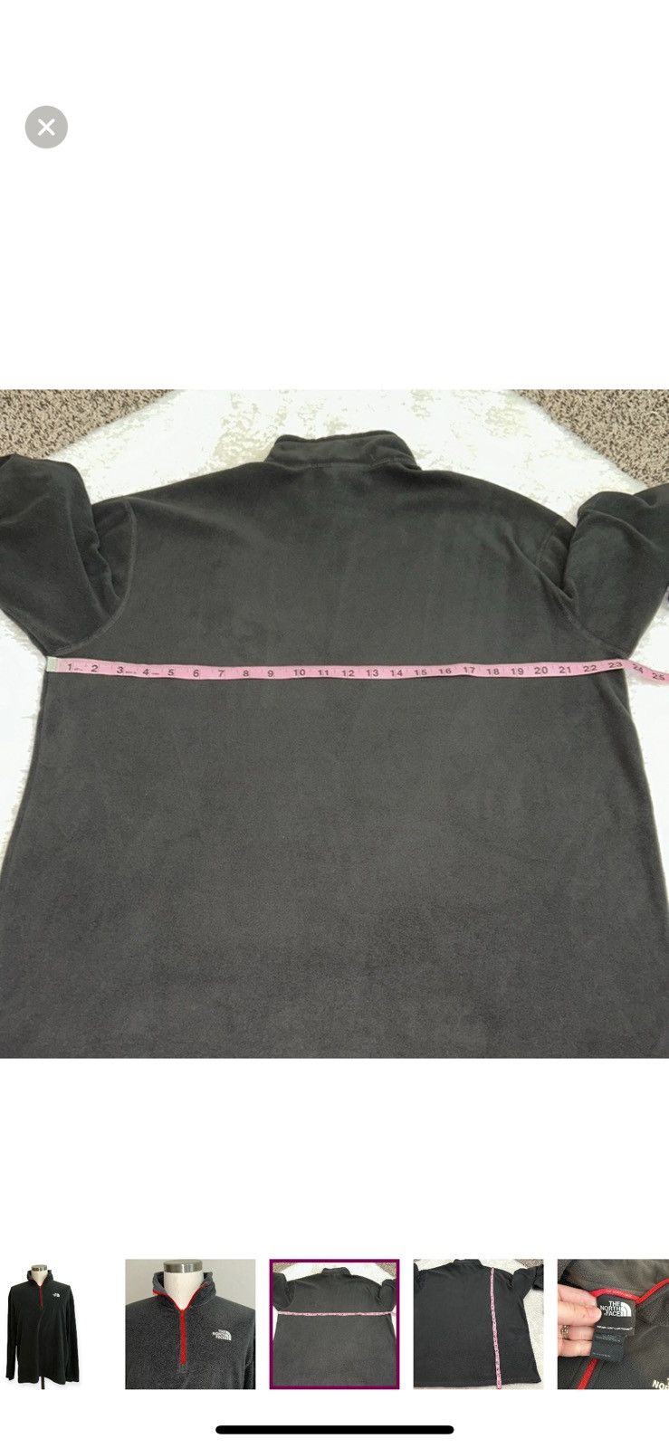 The North Face The north face large quarter zip pullover Size US L / EU 52-54 / 3 - 3 Thumbnail