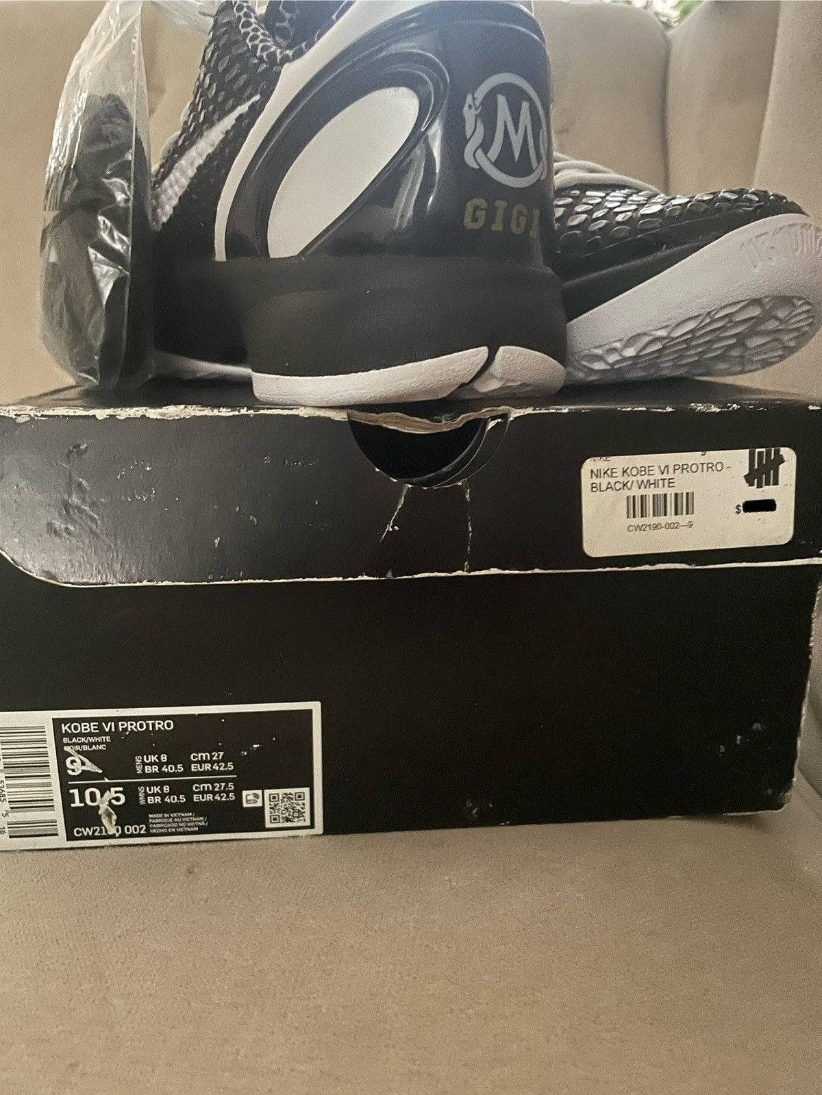 Nike Nike Kobe 6 Protro Mambacita Sweet 16 Size US 9 / EU 42 - 2 Thumbnail