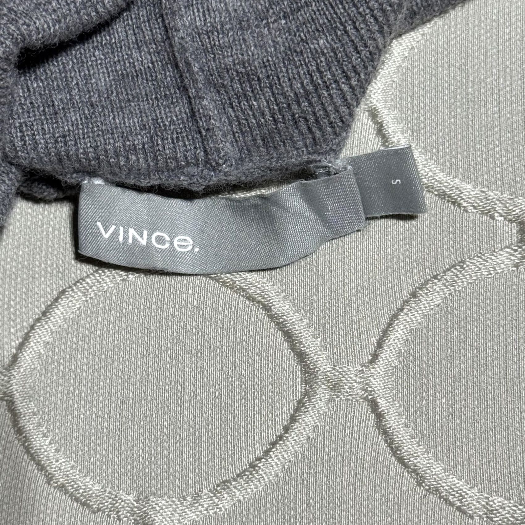 Vince Vince Gray Turtleneck Knit Sweater Women Small Size S / US 4 / IT 40 - 4 Thumbnail