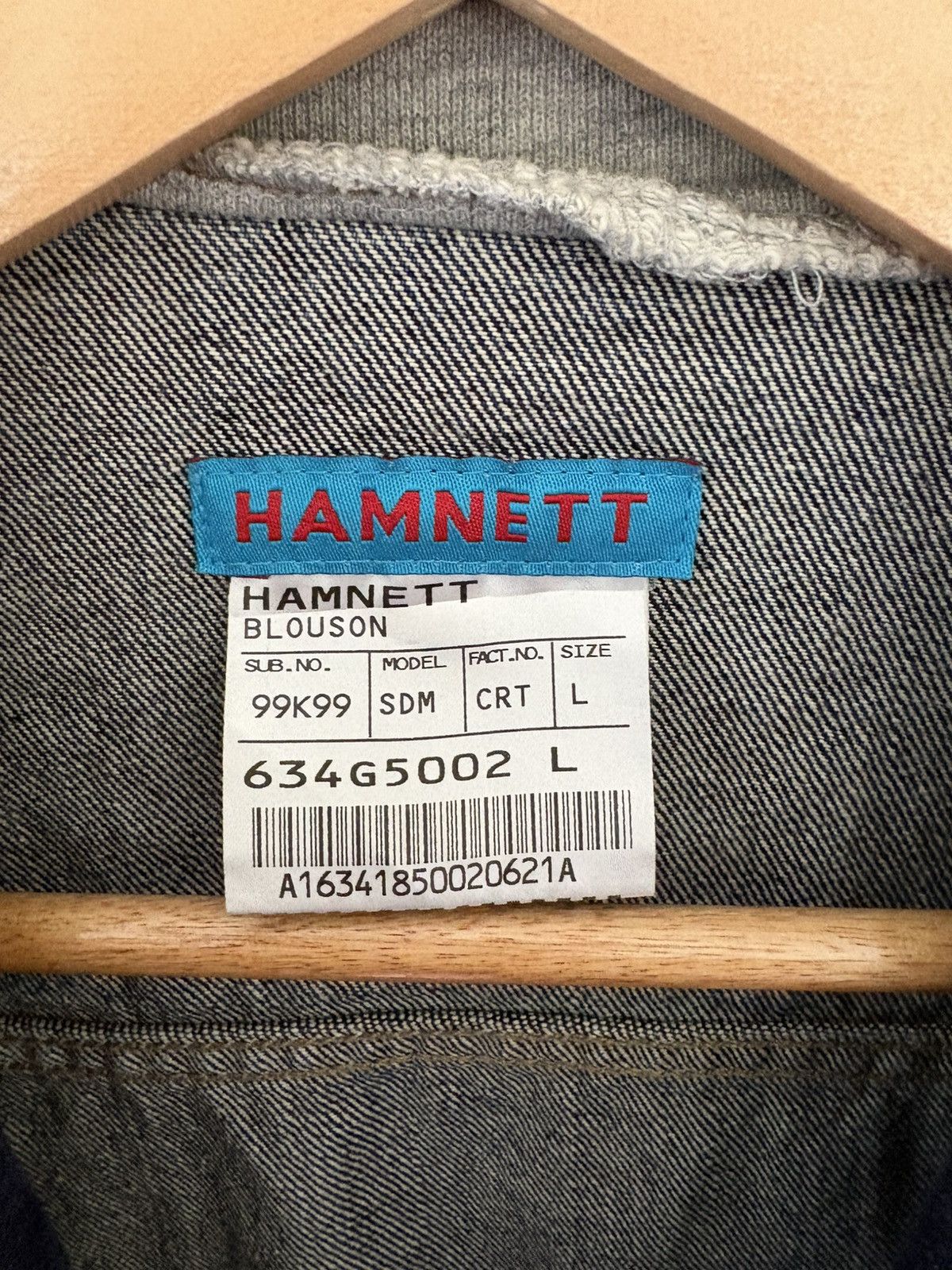 Designer Katharine hamnett london denim jacket Size US L / EU 52-54 / 3 - 18 Thumbnail
