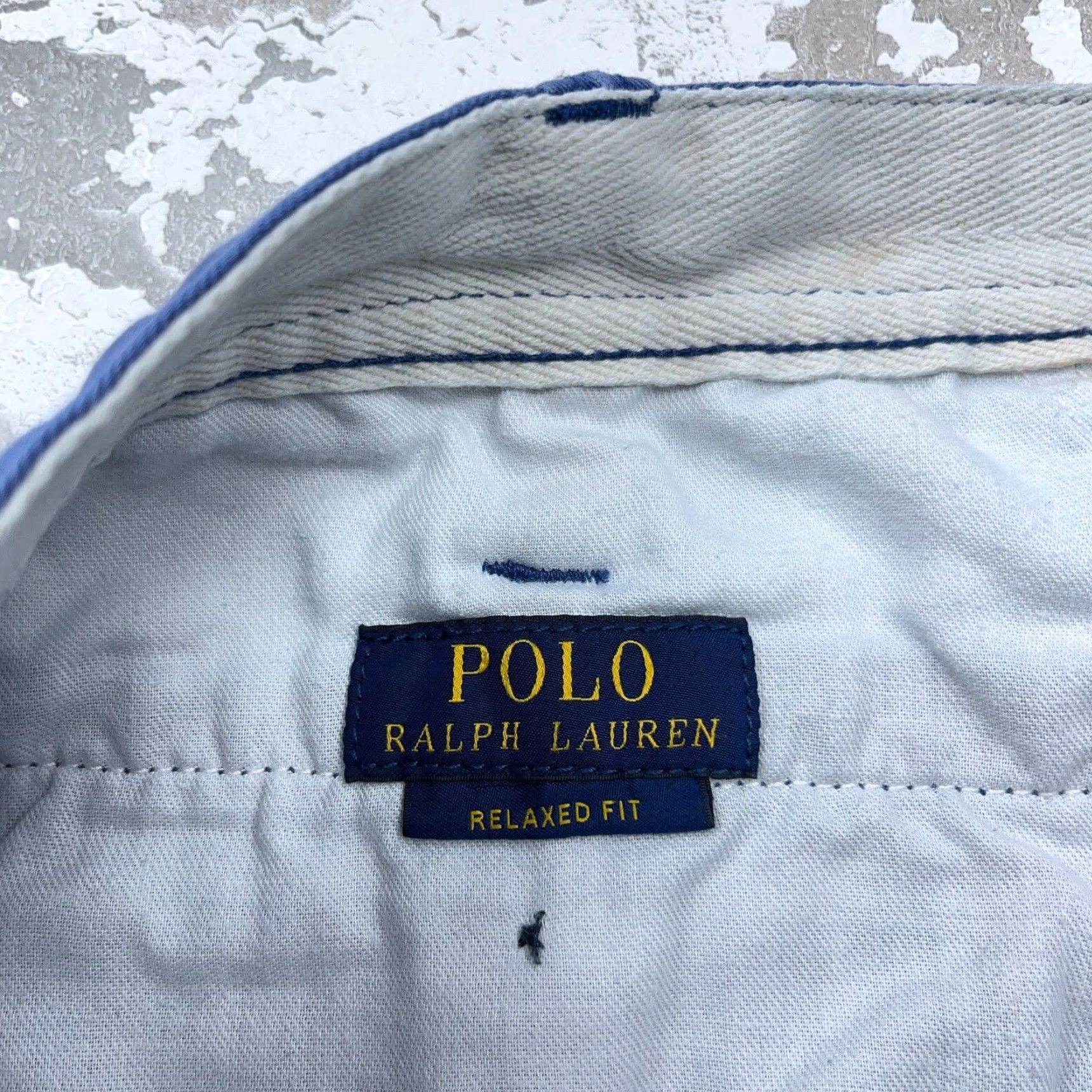 Polo Ralph Lauren Polo Ralph Lauren Chino Shorts Men 38 Blue Relaxed Fit M Golf Twill Prep Adult Size US M / EU 48-50 / 2 - 4 Thumbnail