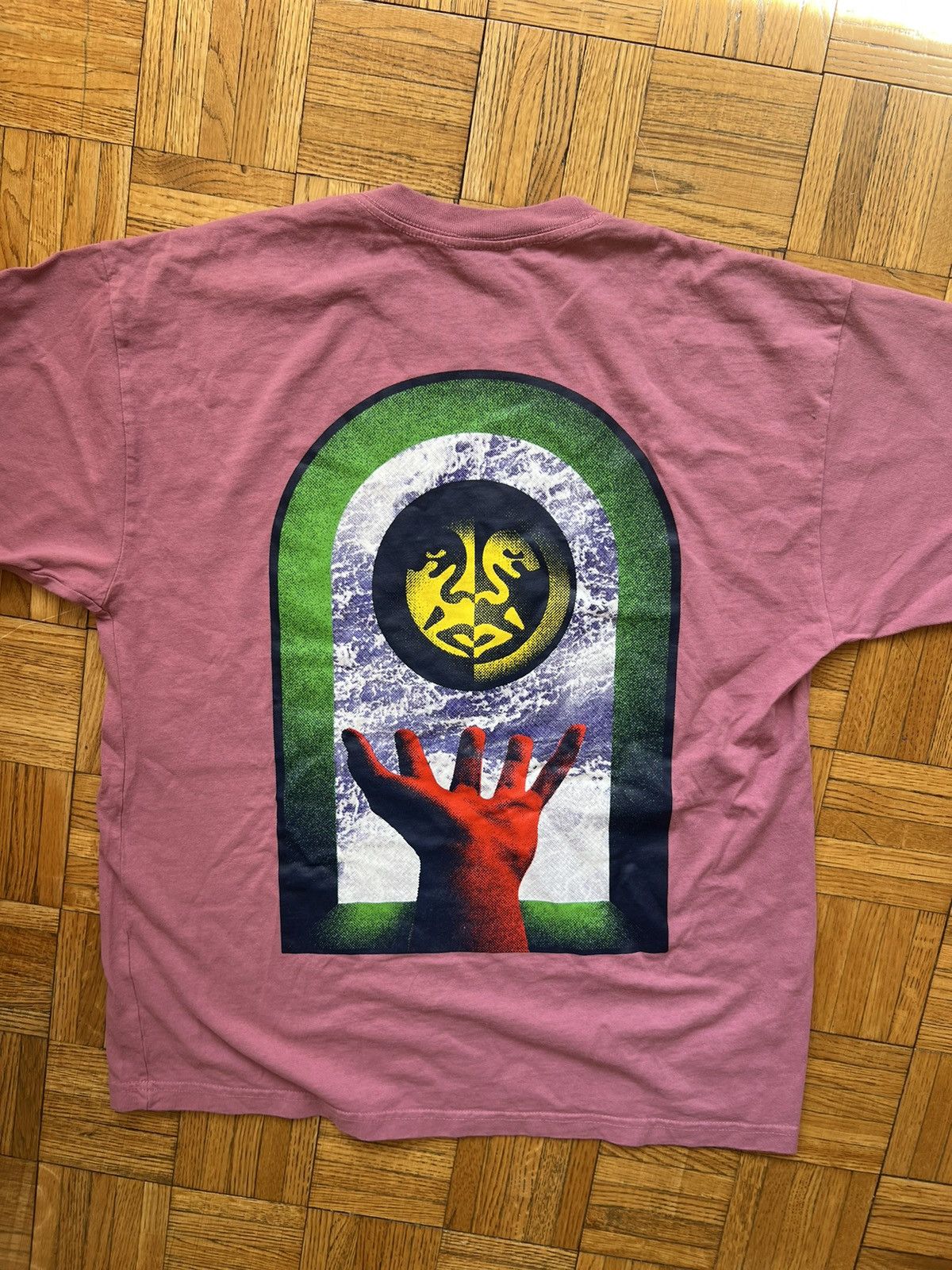 Obey Obey T Shirt Size US L / EU 52-54 / 3 - 3 Thumbnail