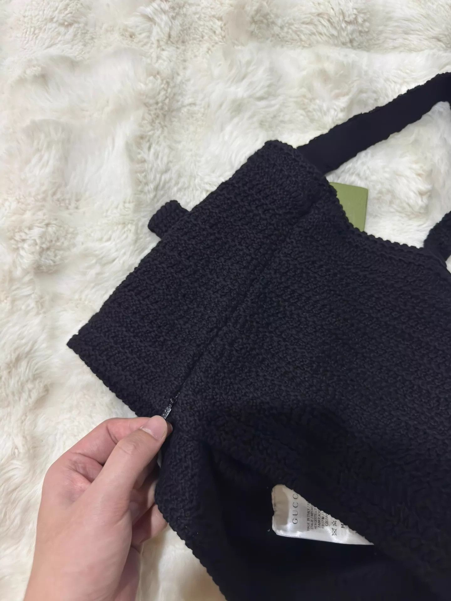 Gucci Gucci New Black Gold Buckle Braided Camisole Top M Size M / US 6-8 / IT 42-44 - 8 Thumbnail
