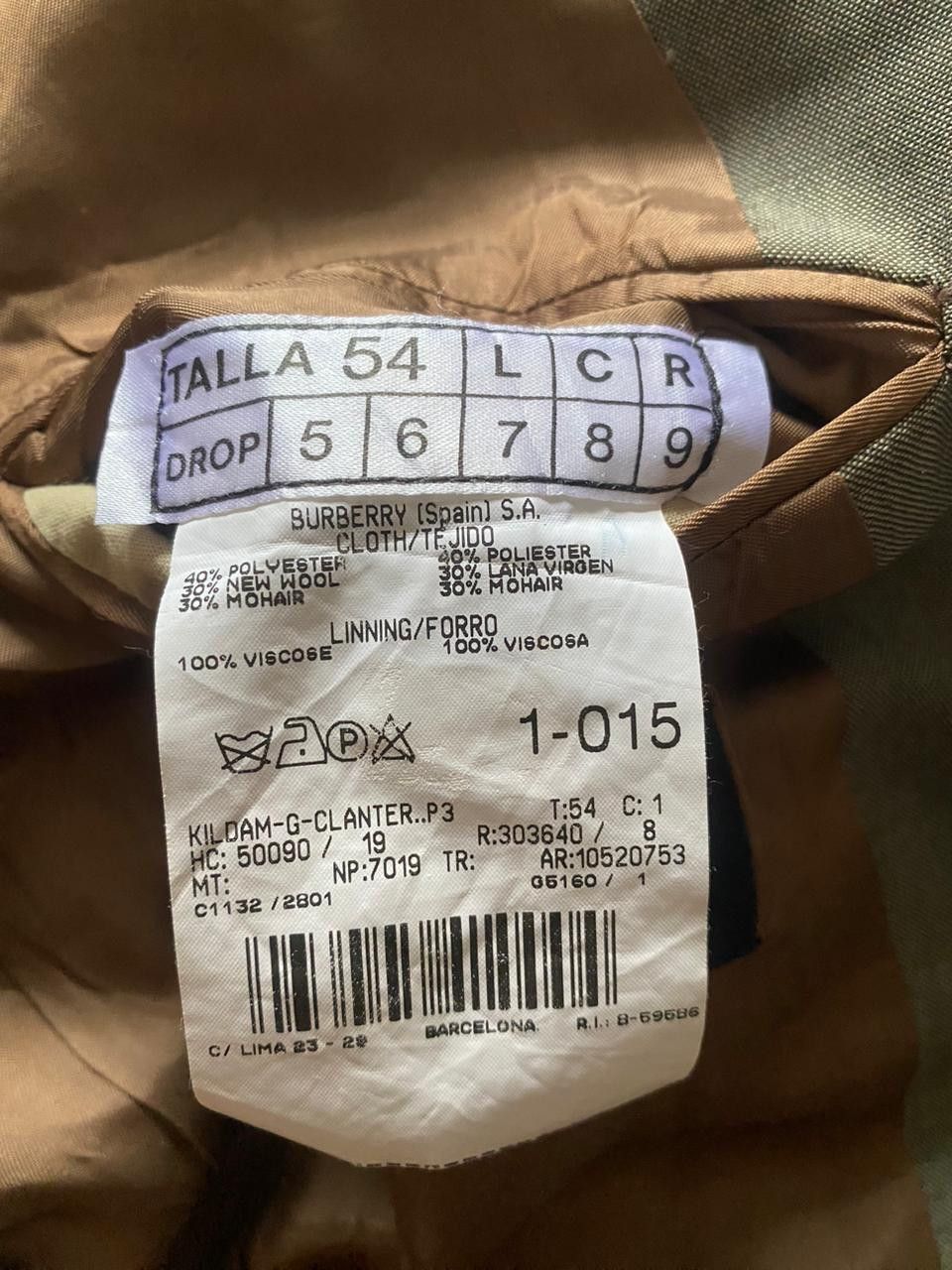 Burberry Vintage Burberry Blazers Size 54L - 3 Thumbnail