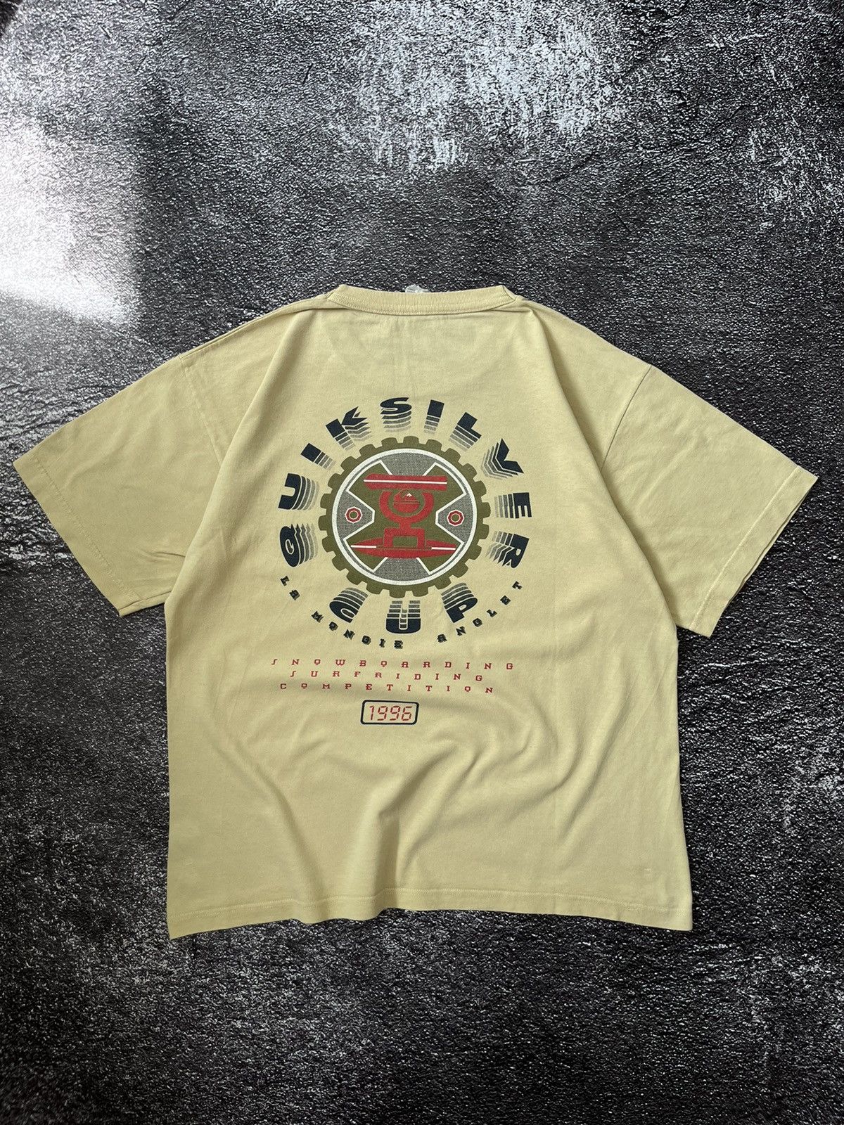 Quiksilver Vintage 1996 QUICKSILVER CUP Boardriding Surfing Size US S / EU 44-46 / 1 - 1 Thumbnail