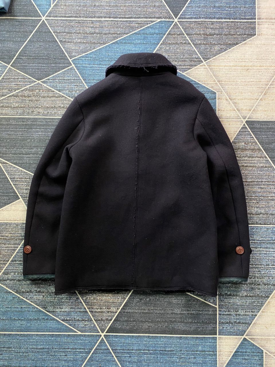Indigo × Japanese Brand Pallas Palace Japan Like Kapital Melton Wool Denim Jacket Size US S / EU 44-46 / 1 - 5 Thumbnail