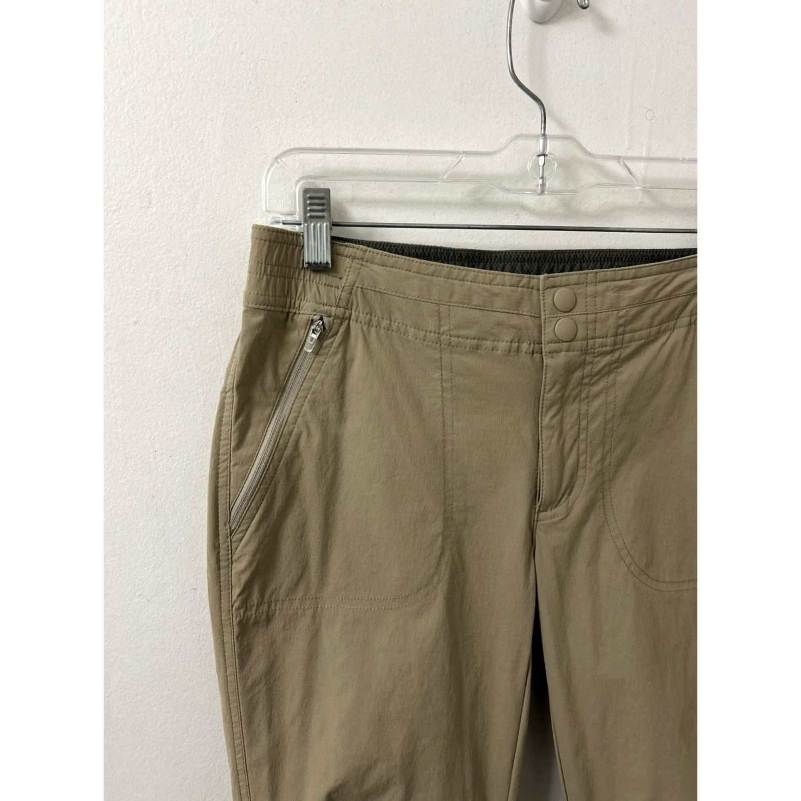 Orvis Orvis Pants Womens 4 30x31 Tan Insect Shield UPF 50 Hiking Khaki Nylon Spandex Pockets Straight Leg Size 27" / US 4 / IT 40 - 4 Thumbnail