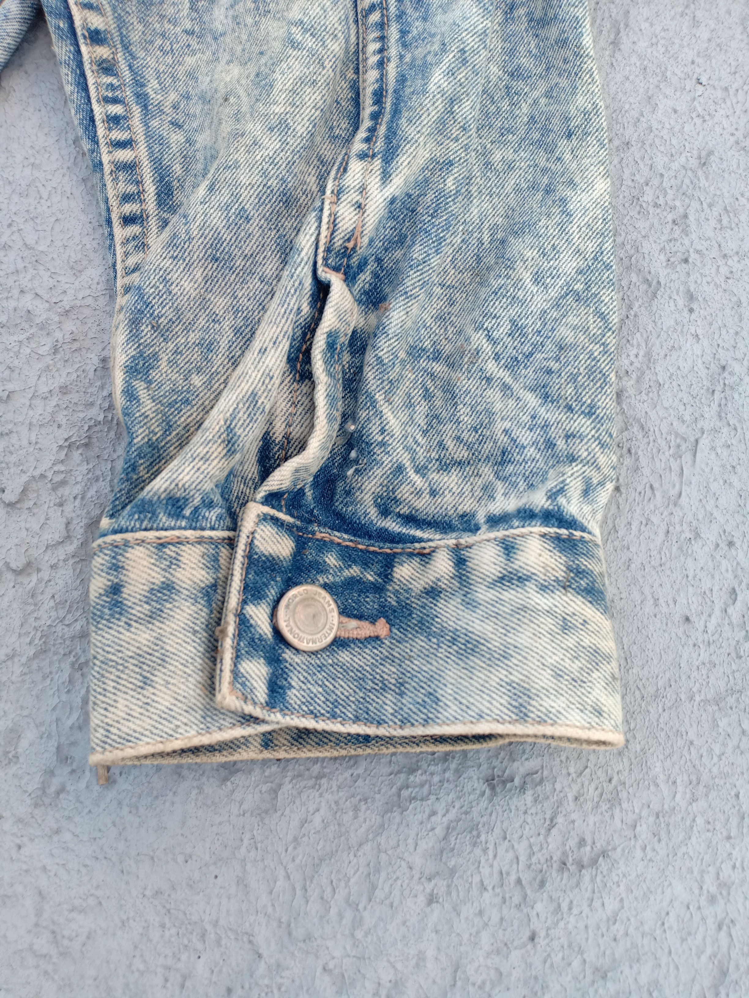 Vintage G.L HEART acid wash jacket Size US L / EU 52-54 / 3 - 5 Thumbnail