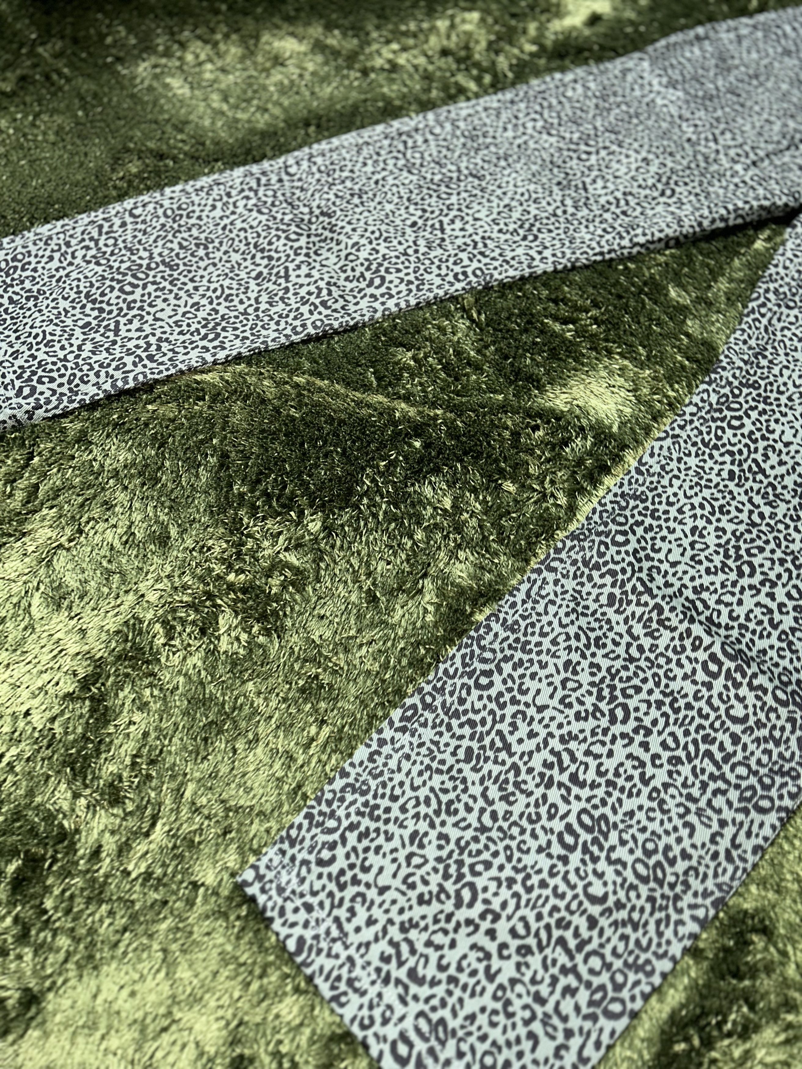 Pleasures [34] pleasures crystal cheetah leopard denim pants green Size US 34 / EU 50 - 5 Thumbnail