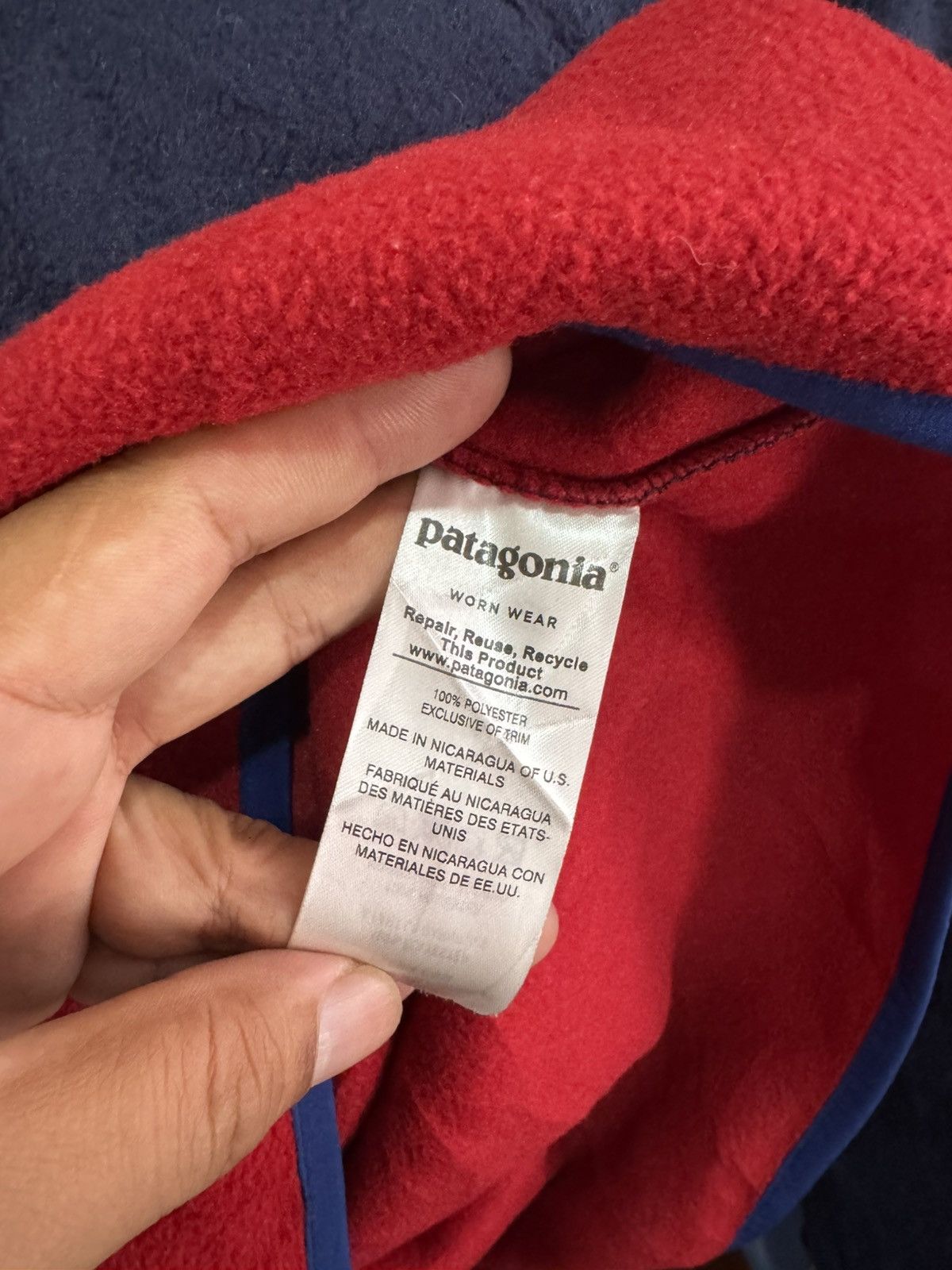 Designer × Patagonia PATAGONIA pullover fleece BPT01 Size US M / EU 48-50 / 2 - 5 Thumbnail