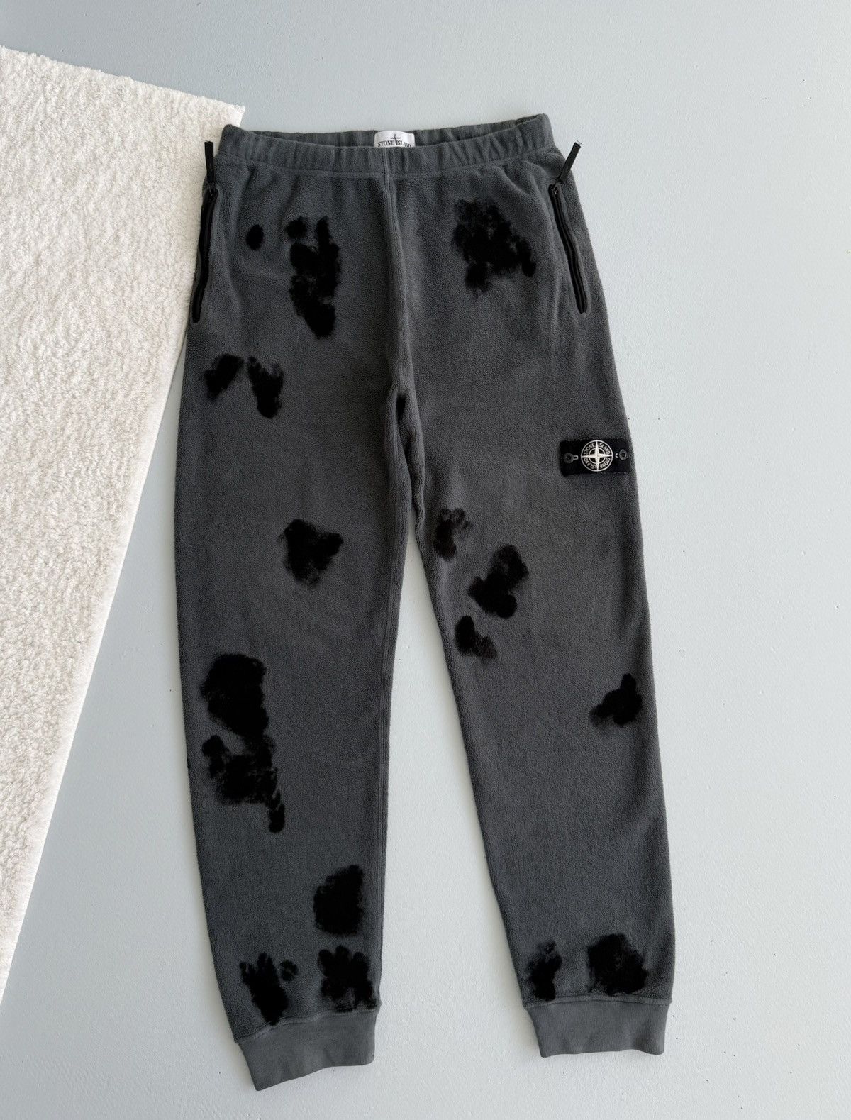 Stone Island Stone Island Fleece Tie-Dye Sweatpants Rare Patch Size US 36 / EU 52 - 5 Thumbnail