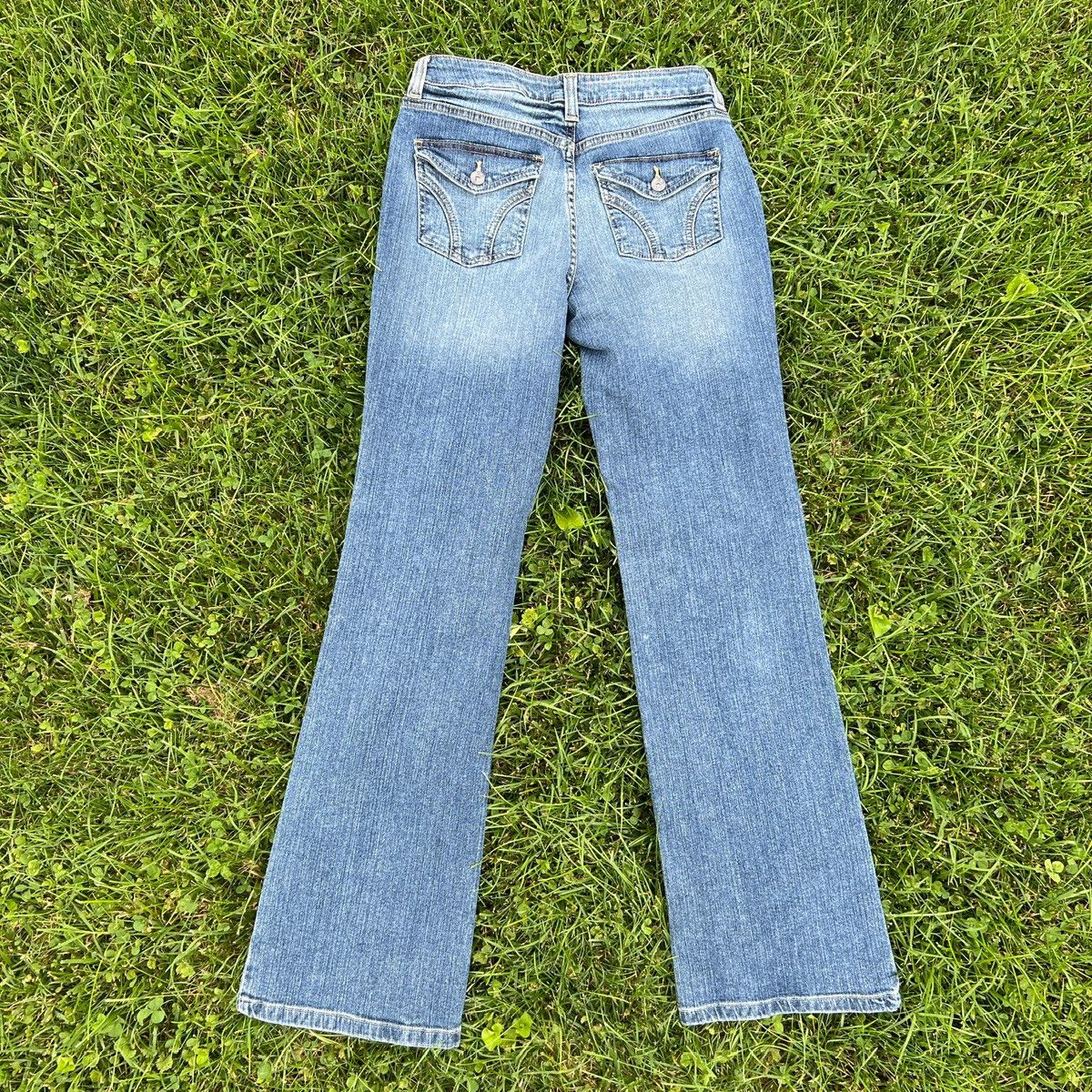 DKNY 1of1 y2k vintage cross patch dkny jeans Size 28" / US 6 / IT 42 - 4 Thumbnail