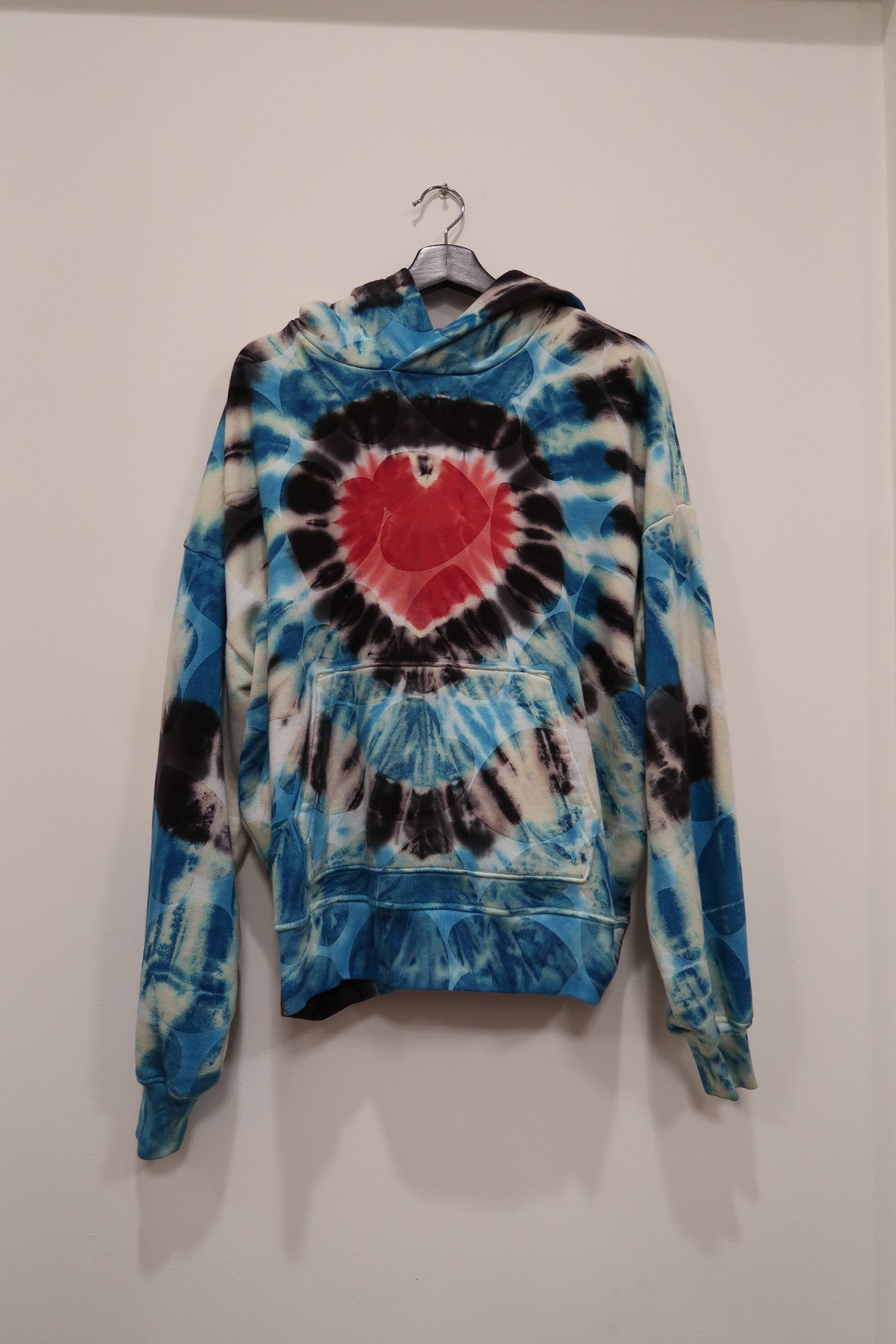 Amiri Amiri Over-Sized Heart Tie Dye Hoodie Size US XS / EU 42 / 0 - 1 Thumbnail
