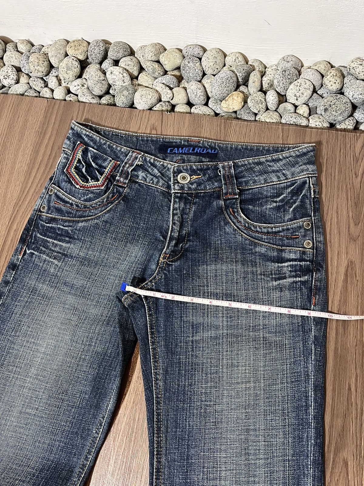Camel × If Six Was Nine × Japanese Brand Camel Road japan fake pocket flare jeans Ifsixwasnine style Size US 30 / EU 46 - 17 Thumbnail