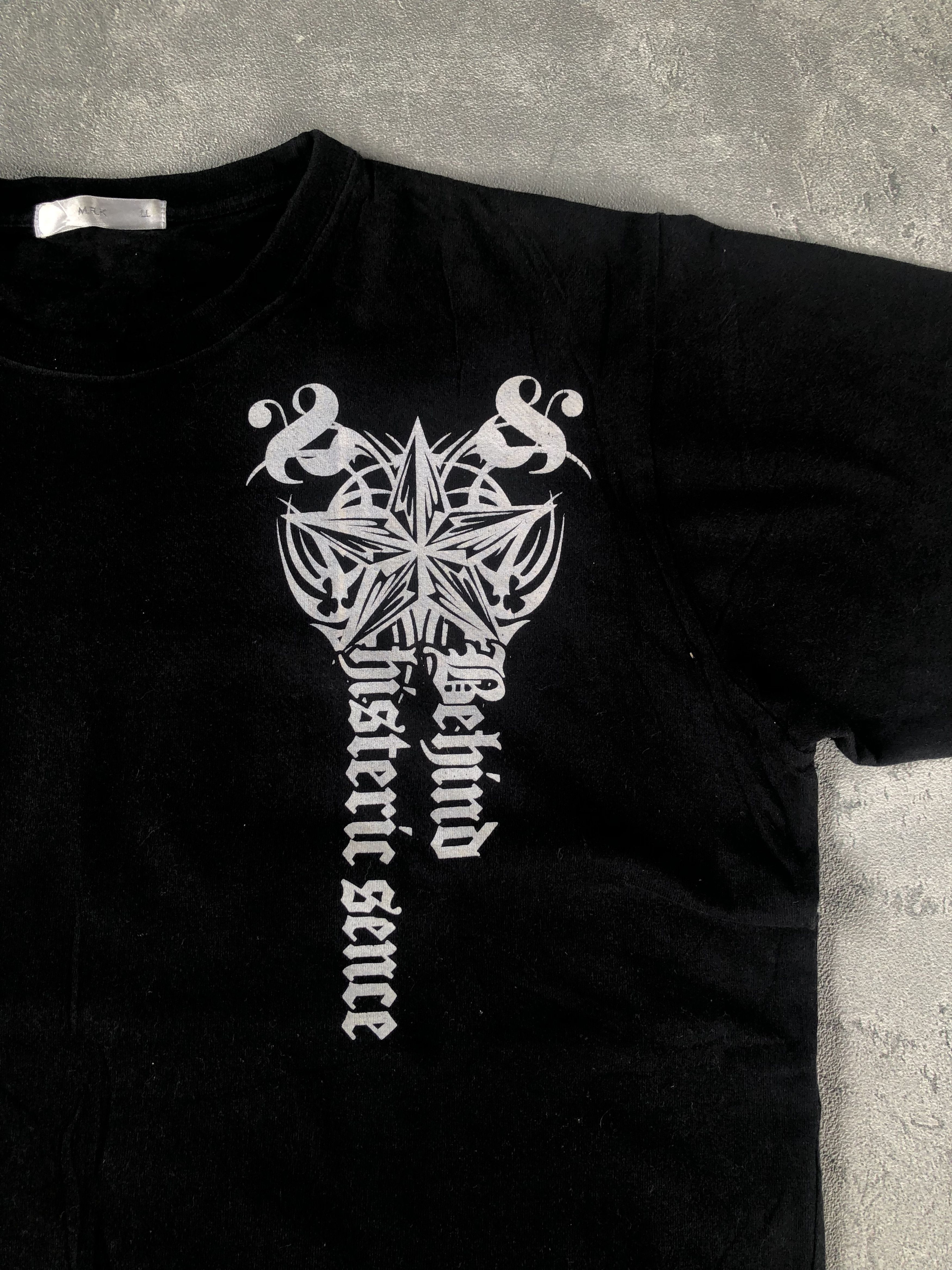 Japanese Brand × Le Grande Bleu (L.G.B.) Victoria Cross Tribal Poem Punk Style Tshirt Size US L / EU 52-54 / 3 - 3 Thumbnail