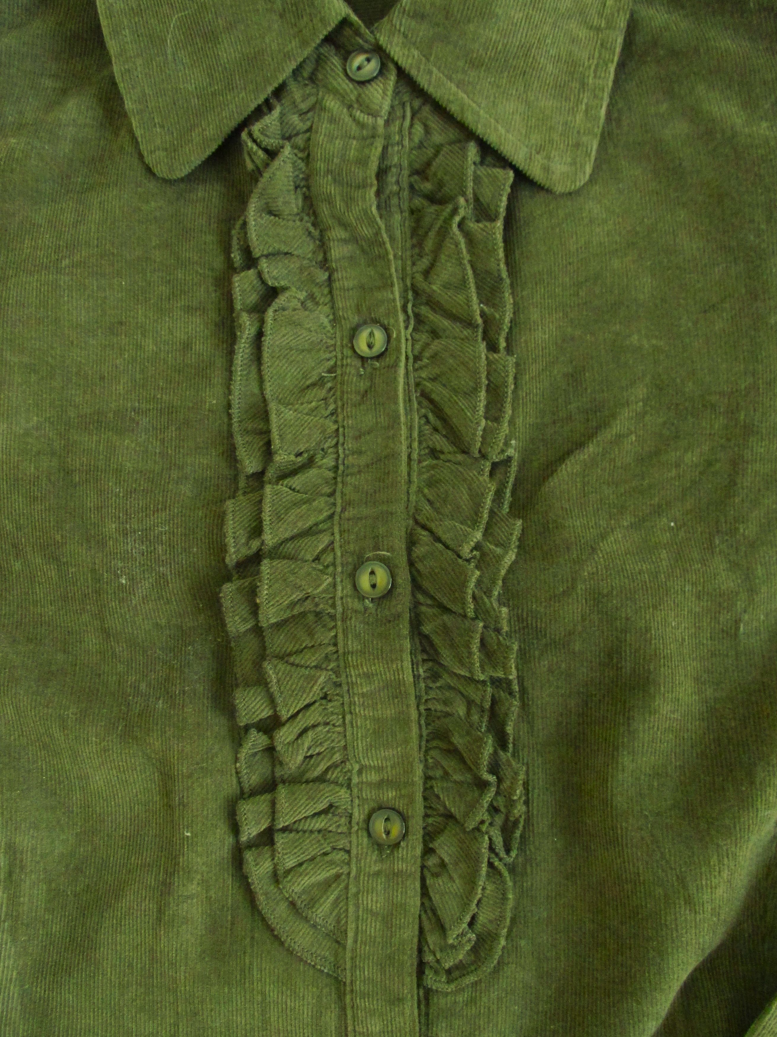 Other Krazy Kat Women's Corduroy Shirt Size Medium Junior Size M / US 6-8 / IT 42-44 - 3 Thumbnail