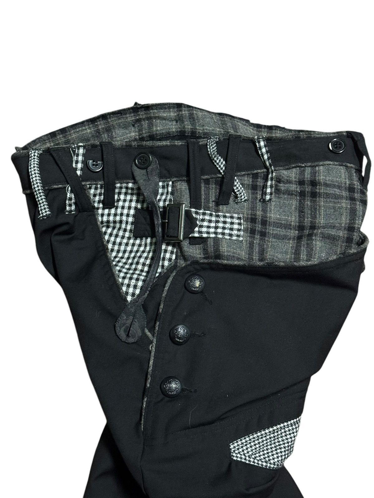 If Six Was Nine 💥PUNK GOTHIC DOUBLE WAIST BONDAGE Y2K LGB AVANT GARDE STYLE Size US 32 / EU 48 - 6 Thumbnail