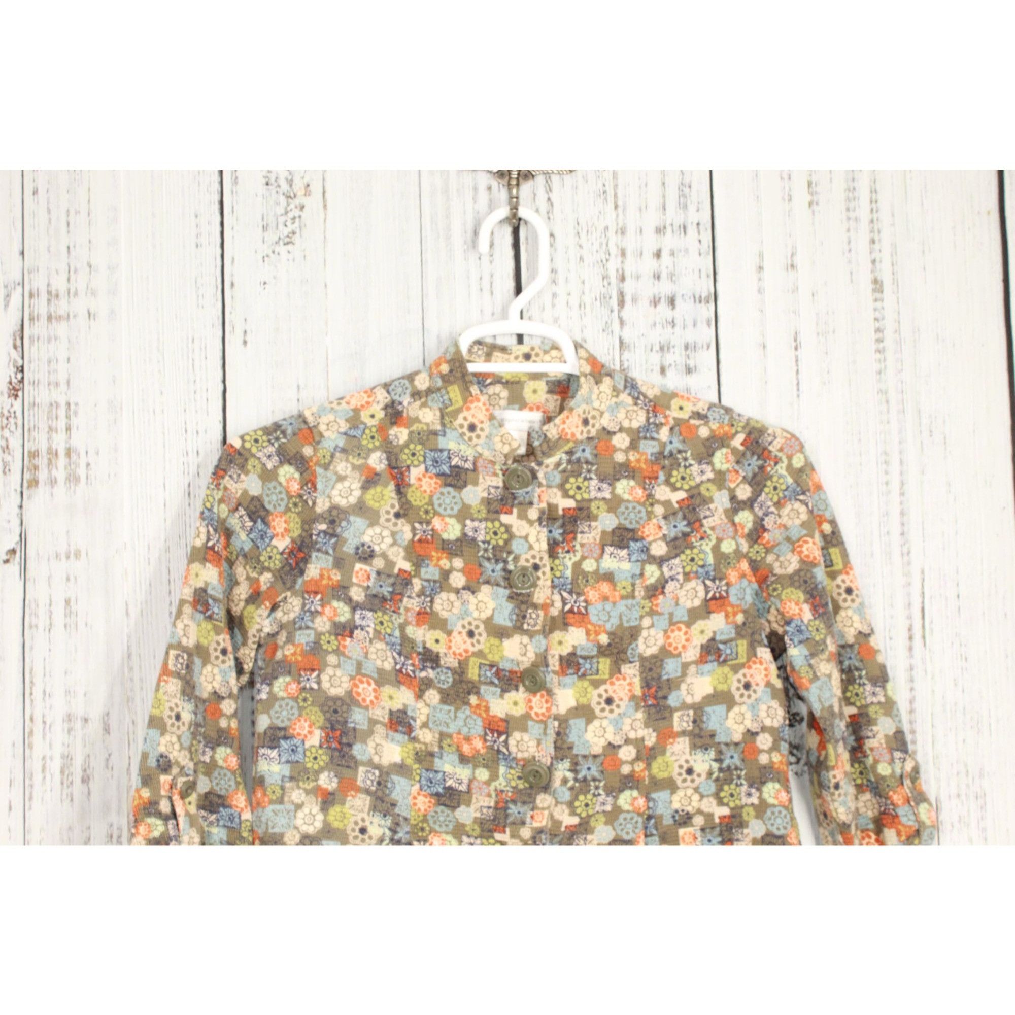 Other C&B Floral 3/4 Sleeve Light Jacket Women’s S Size S / US 4 / IT 40 - 2 Thumbnail