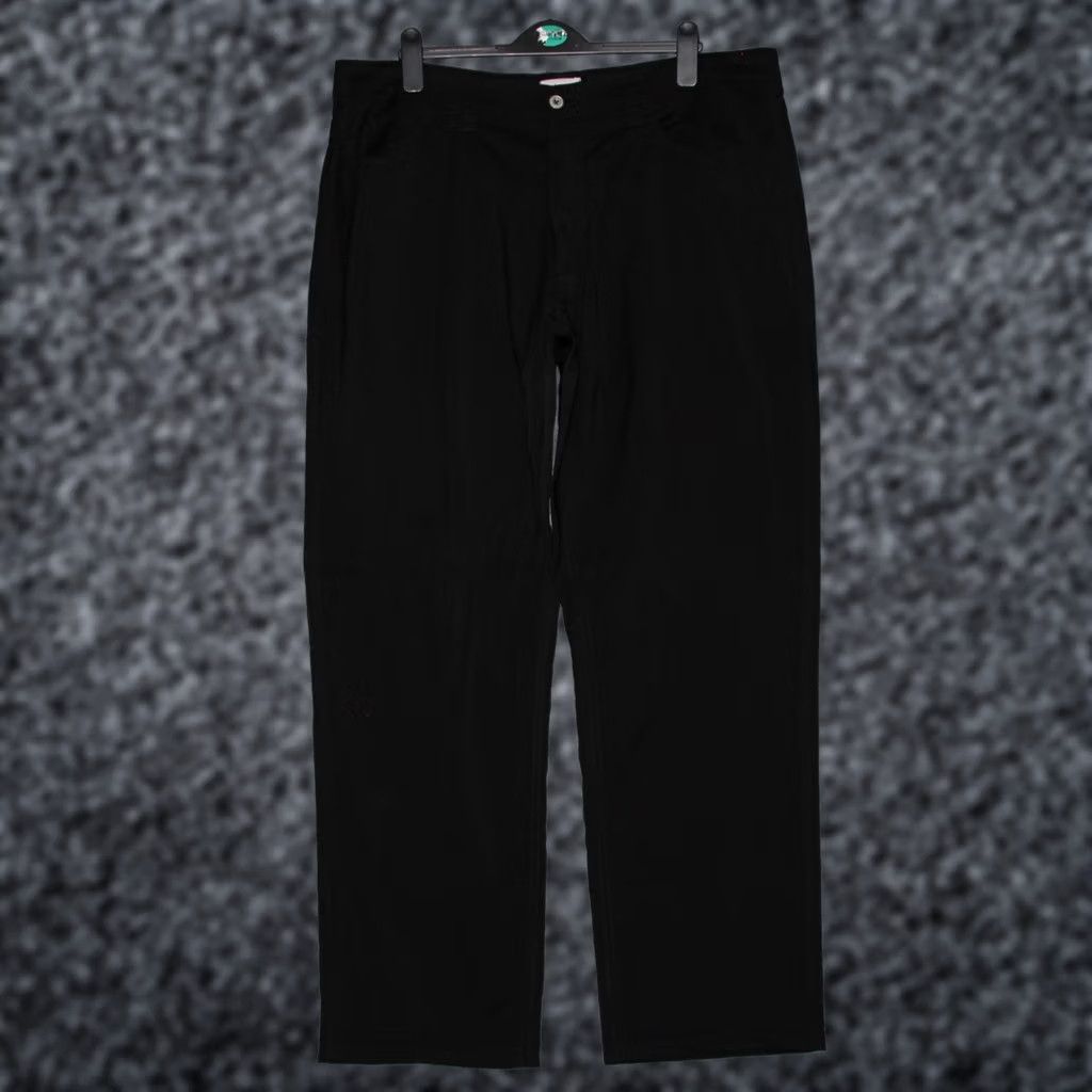 Versace Versace Classic Dress Pants Trousers Italy Size 42 Black Virgin Wool VTG Men's Size US 42 / EU 58 - 1 Thumbnail