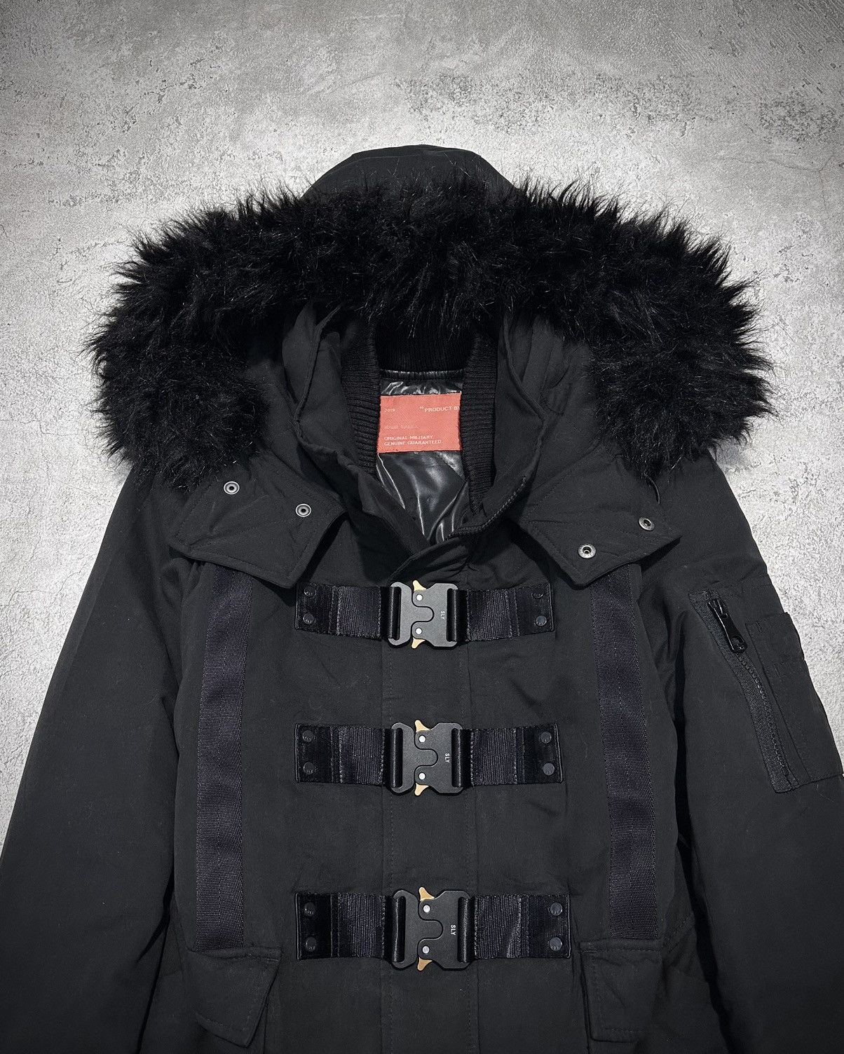 Japanese Brand Vkei Sly Faux Fur Hood Jacket Ifsixwasnine Lgb Style Size US S / EU 44-46 / 1 - 4 Thumbnail