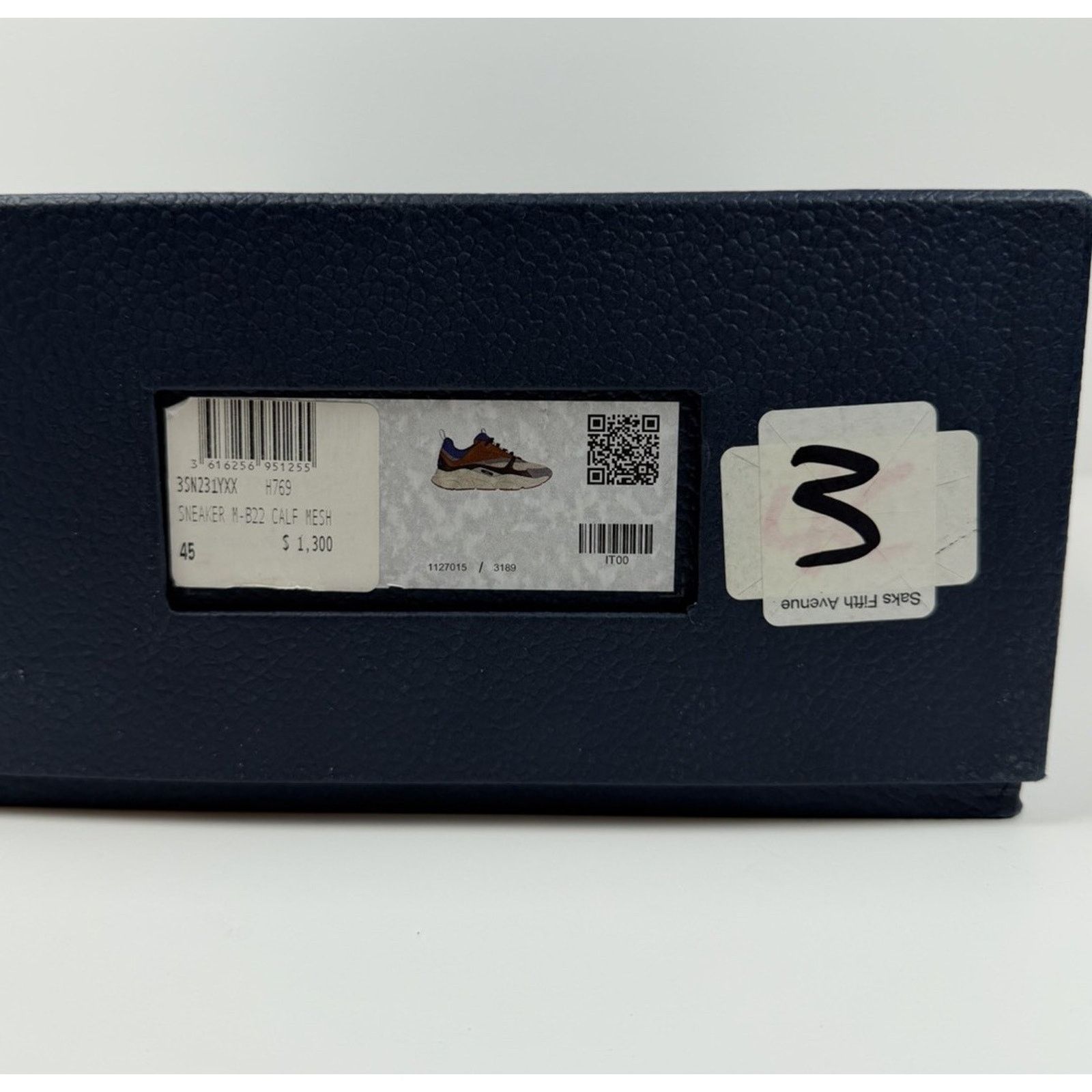 Dior Size 45EU/12US- Dior B22 Coffee Violet Sneakers WORN 1X! Size US 12 / EU 45 - 10 Thumbnail