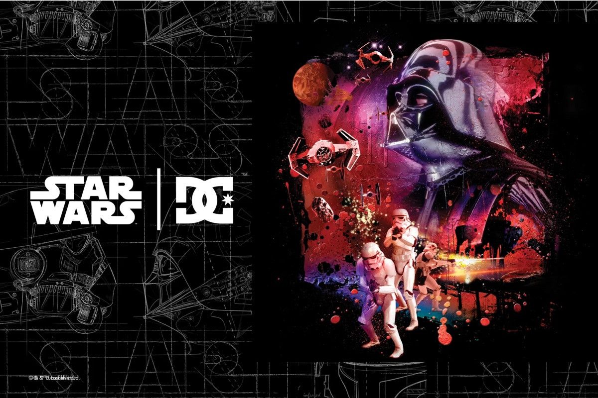 DC DC SHOES X Star Wars "Opening Crawls" L/S Tees Size US L / EU 52-54 / 3 - 14 Thumbnail
