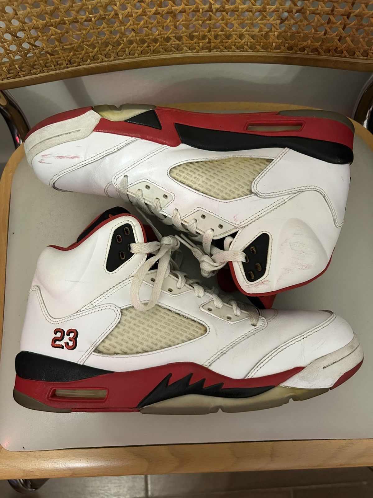 Jordan Brand Jordan 5 Fire Red Size US 10 / EU 43 - 1 Thumbnail