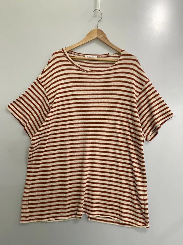 Yohji Yamamoto Yohji Yamamoto POUR HOMME BORDER t-shirts HX-T35-081 Size US L / EU 52-54 / 3 - 1 Thumbnail