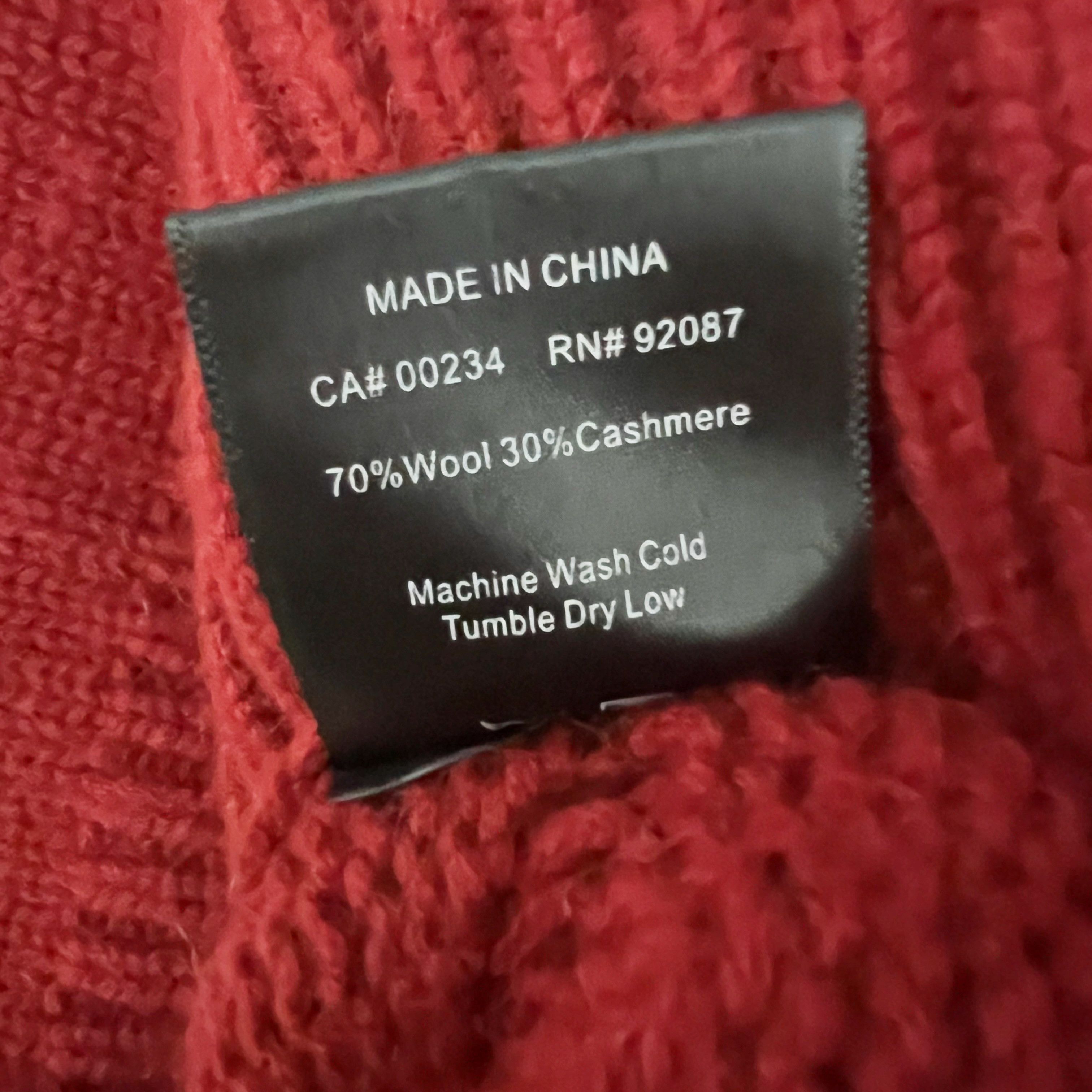 Rhude Rhude Women's Wool Cashmere Knit Size XS / US 0-2 / IT 36-38 - 3 Thumbnail