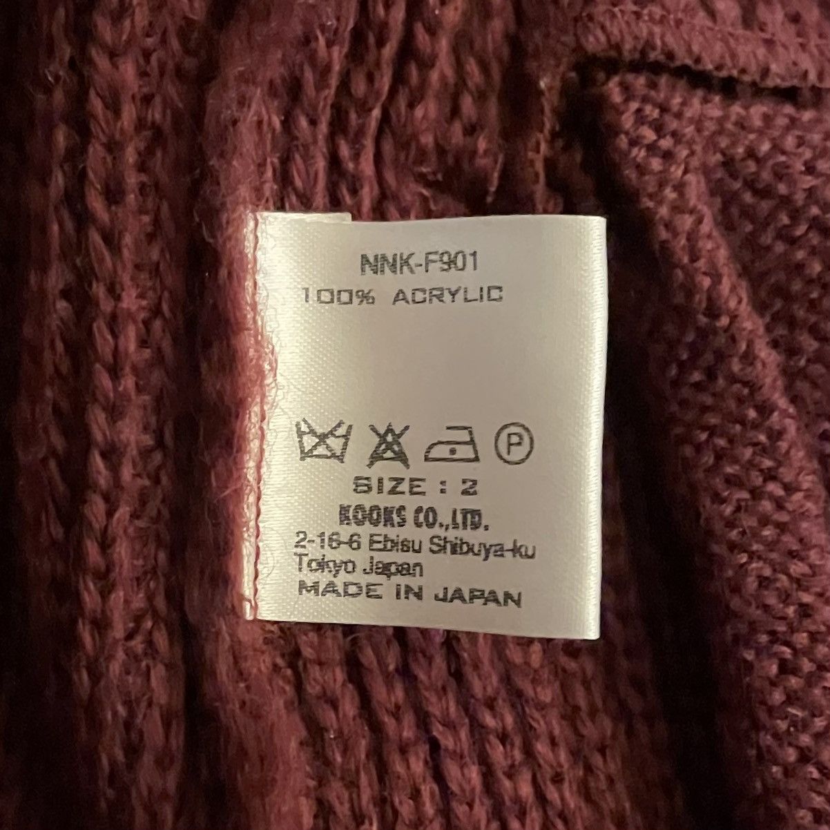 Number (N)ine Number (N)ine 09AW "A Closed Feeling" Kurt Cobain Cardigan Size US M / EU 48-50 / 2 - 6 Thumbnail